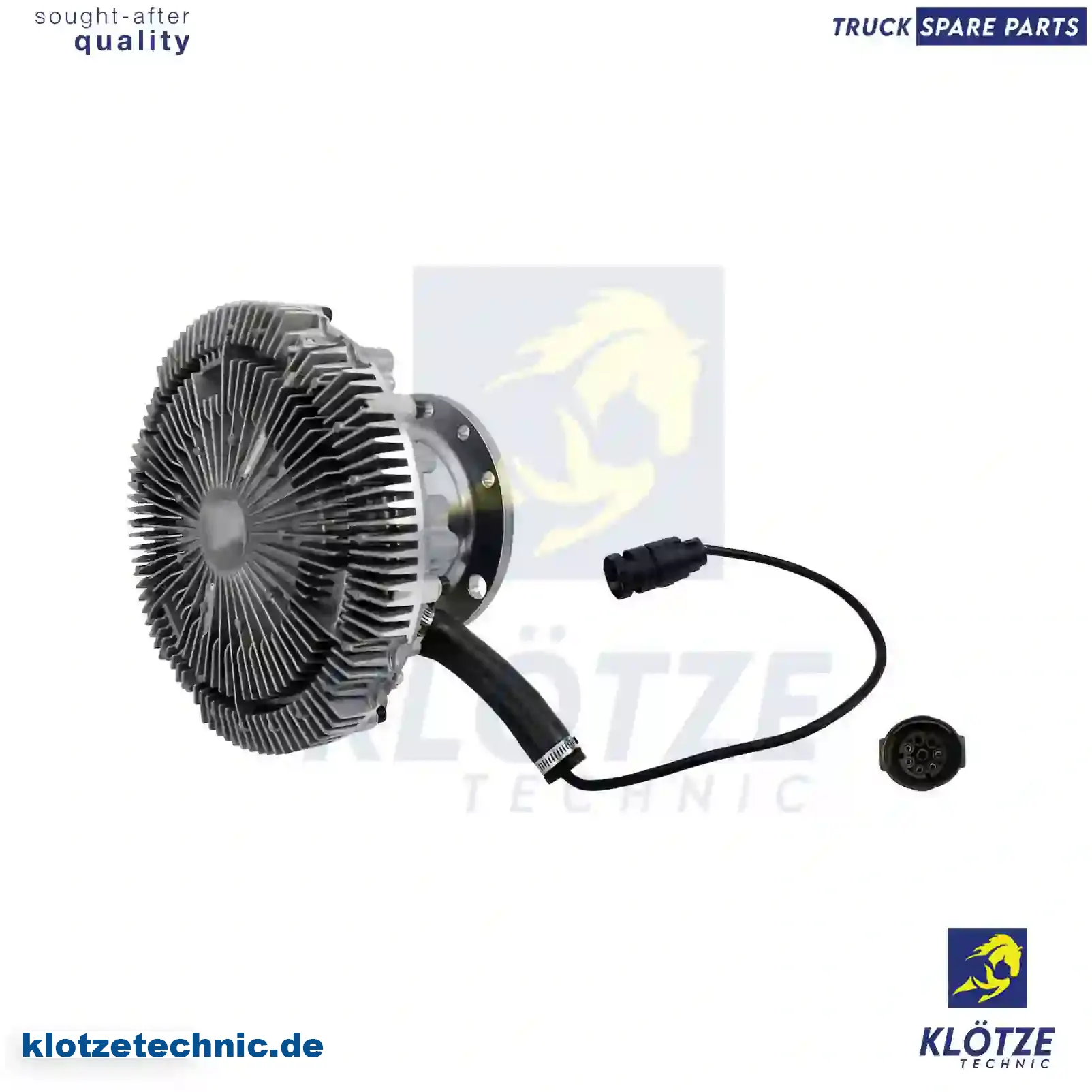 Fan clutch, electrical, 1427573, 1427574, 1666098, 1666099, 1680935, 1680936 || Klötze Technic