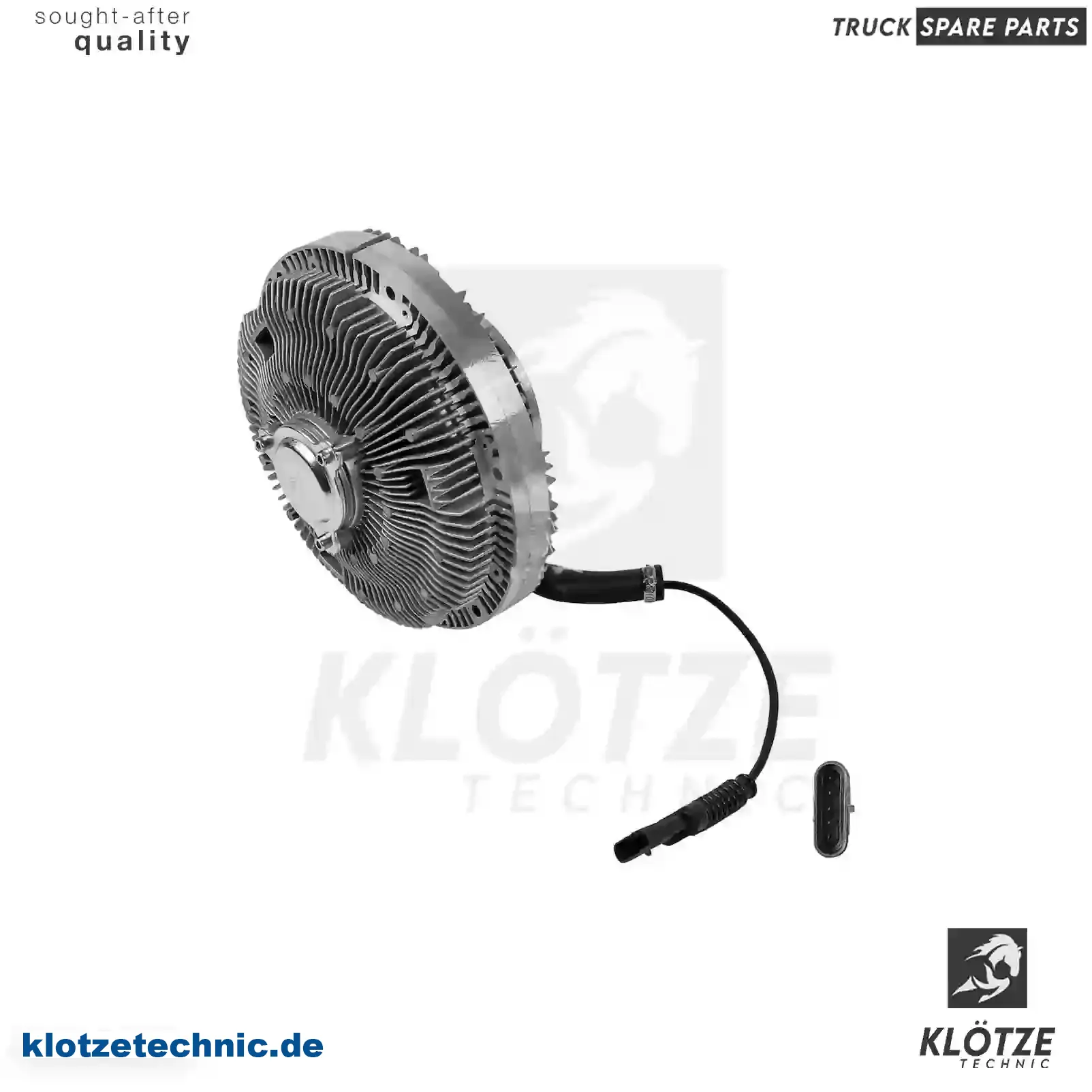 Fan clutch, electrical, 1737460, 1742083, 1806713, 1916598, ZG00389-0008 || Klötze Technic