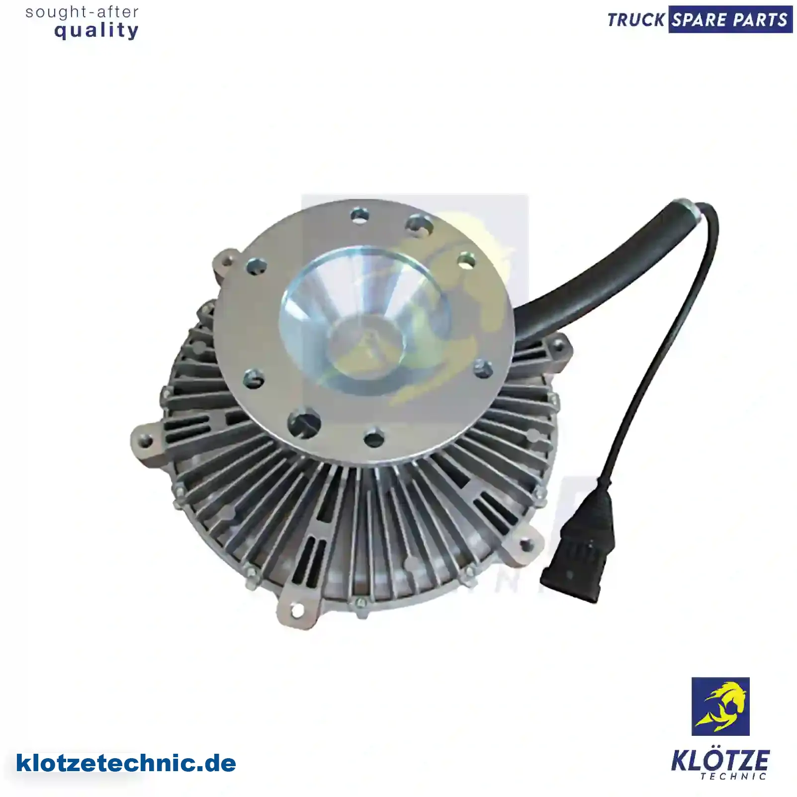 Fan clutch, electrical, 1677080, 1693441, 1697677, 1732273, 1732274, 1806712, 1887180, 1916597, ZG00390-0008 || Klötze Technic