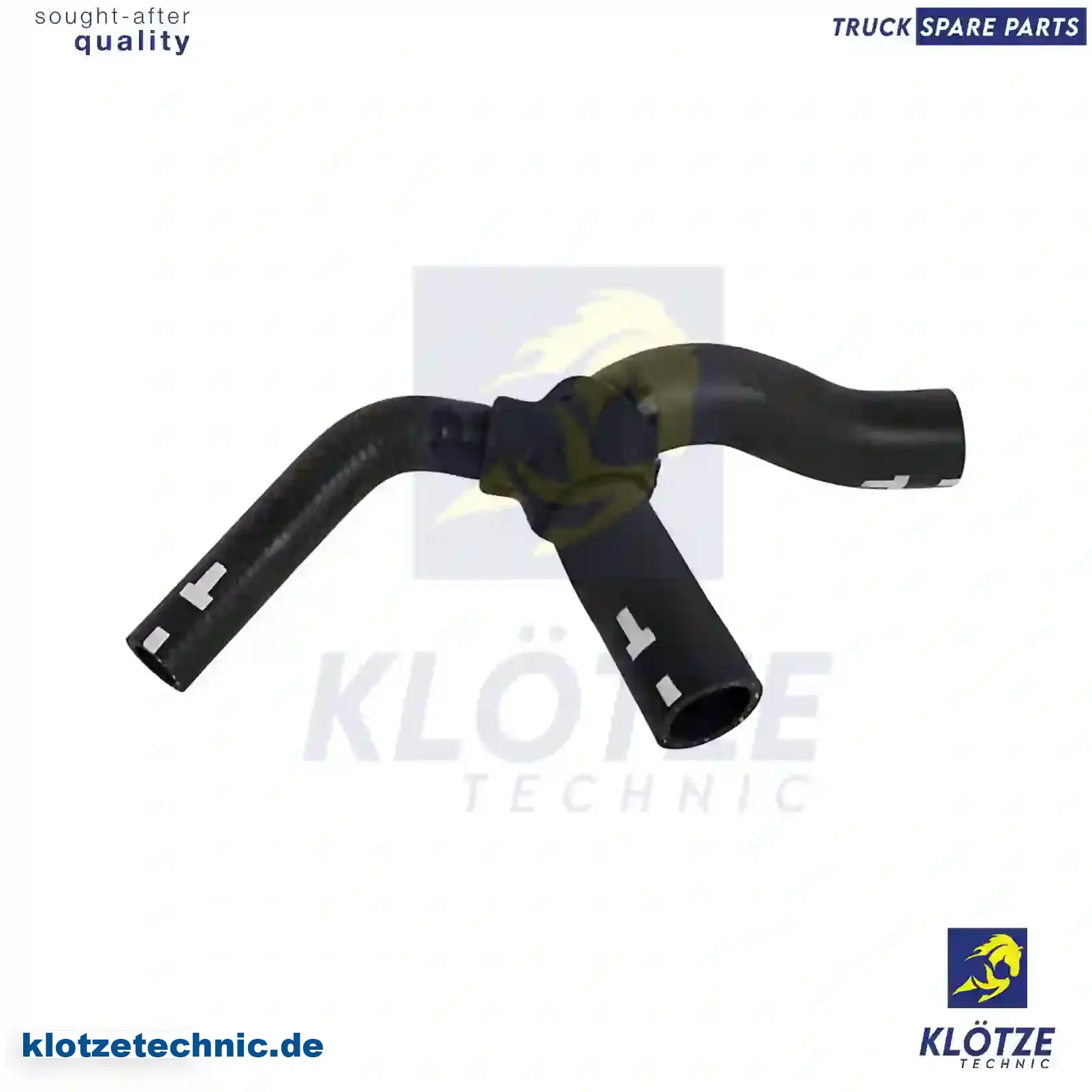 Radiator hose, 1376266, ZG00614-0008 || Klötze Technic