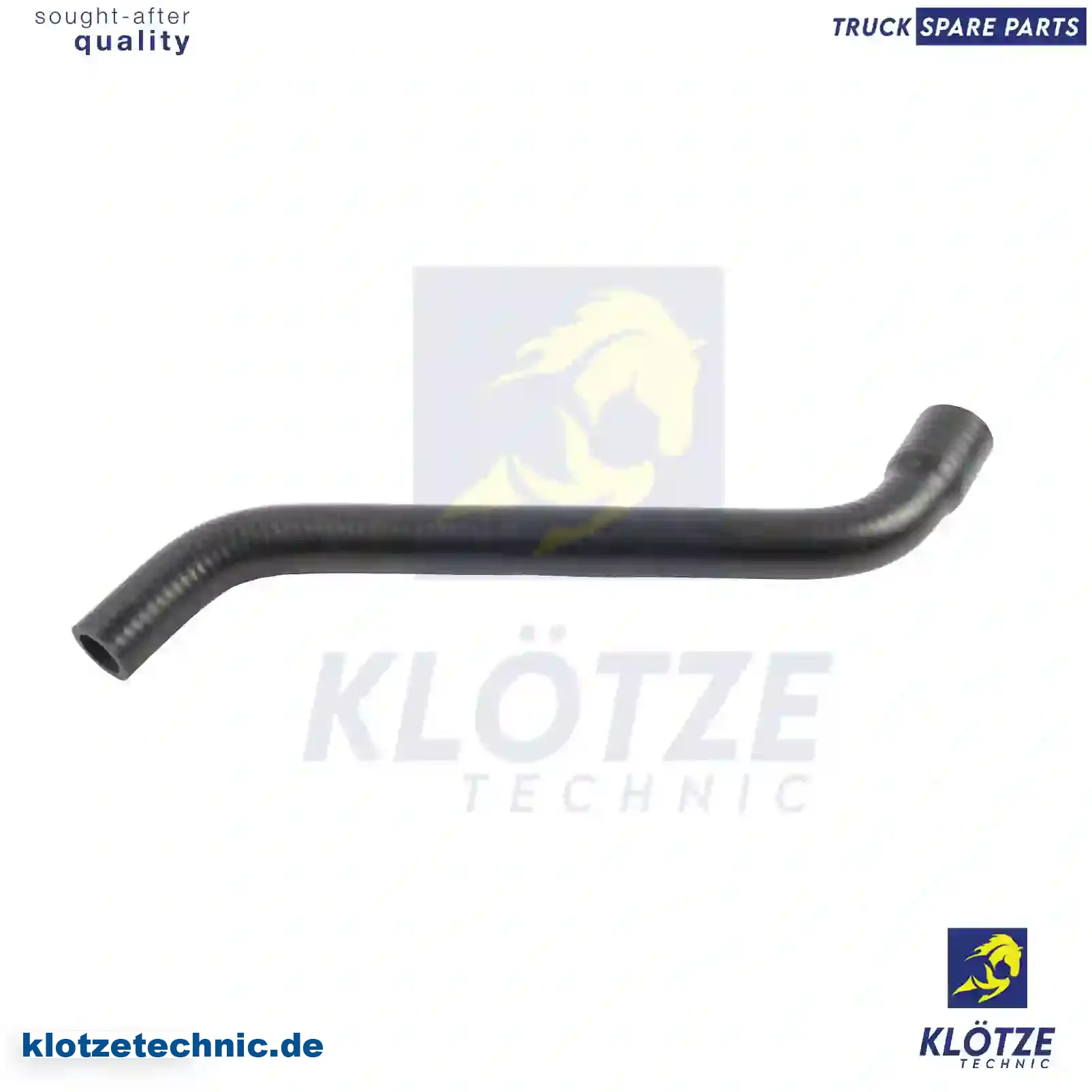 Radiator hose, 1399816, ZG00621-0008 || Klötze Technic