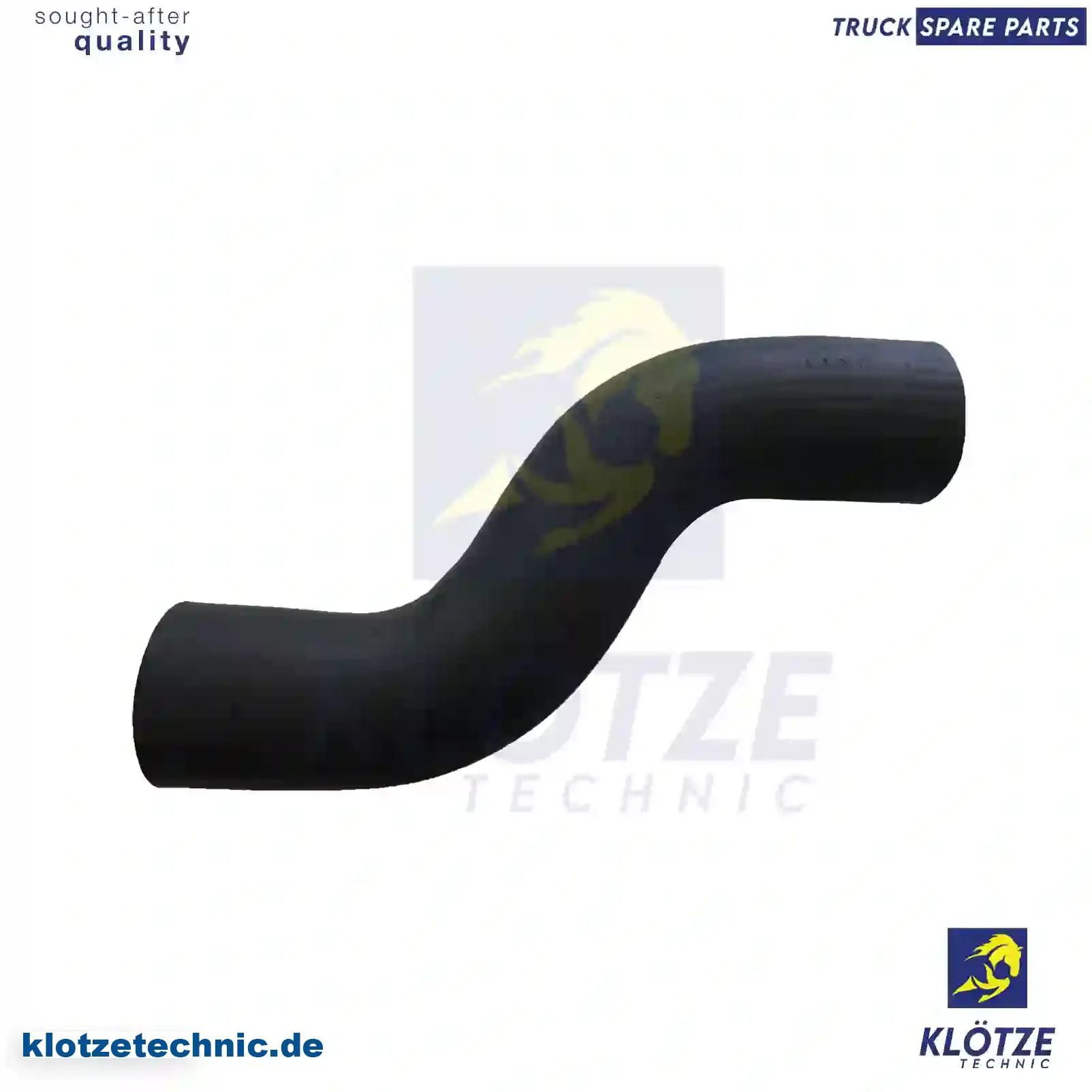 Radiator hose, 1372303, ZG00626-0008 || Klötze Technic