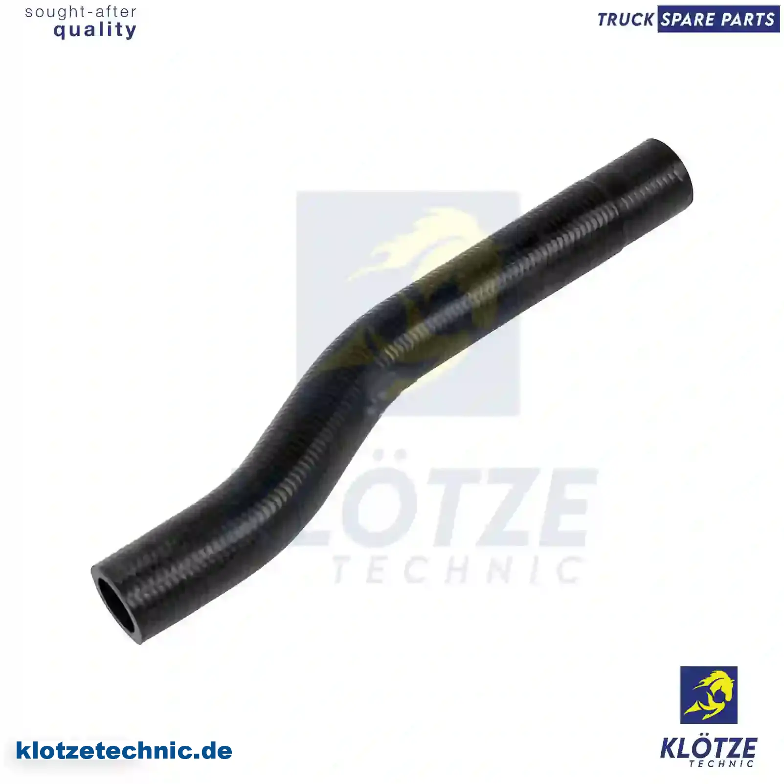 Radiator hose, 1388285, ZG00631-0008 || Klötze Technic