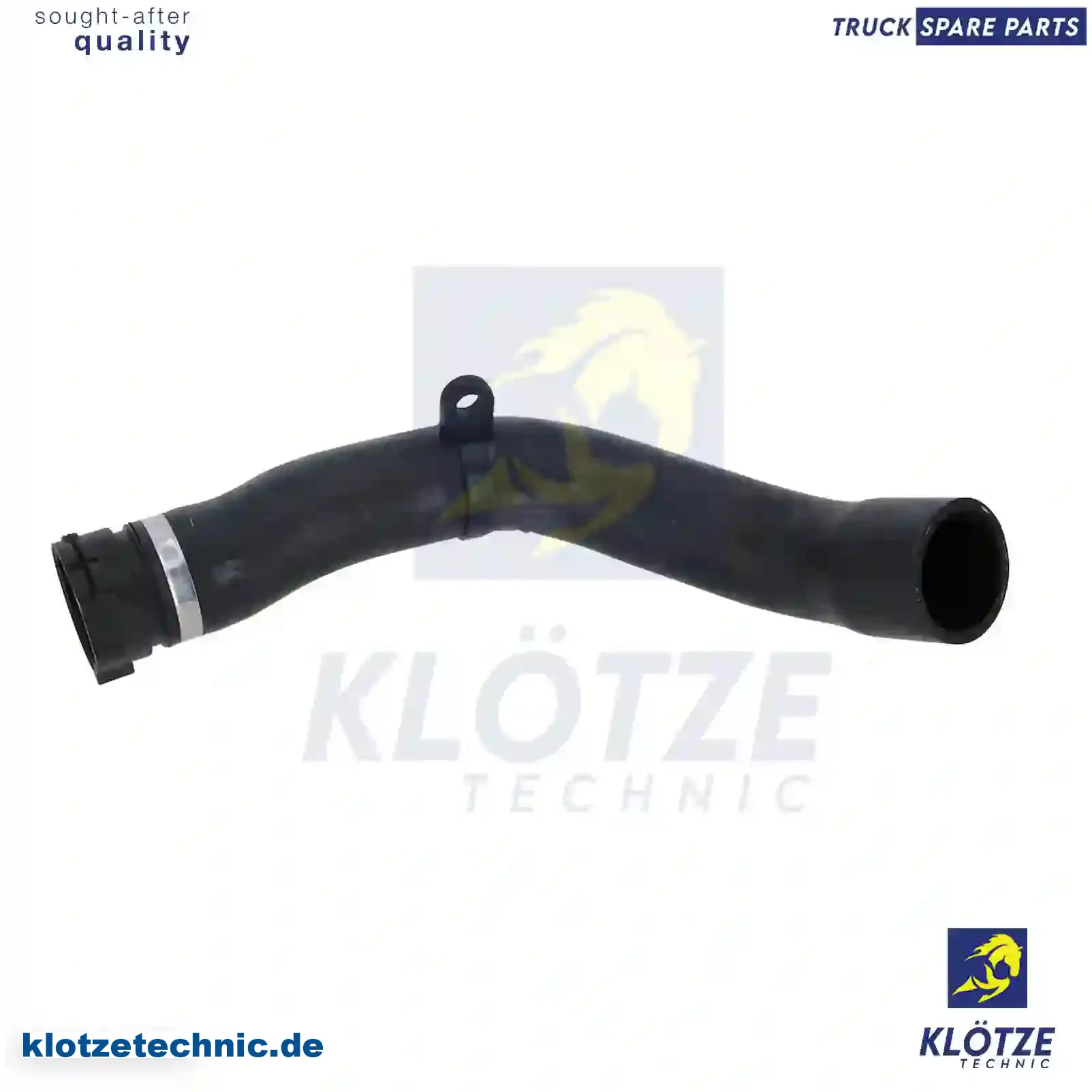 Radiator hose, 1653077, 2124565 || Klötze Technic