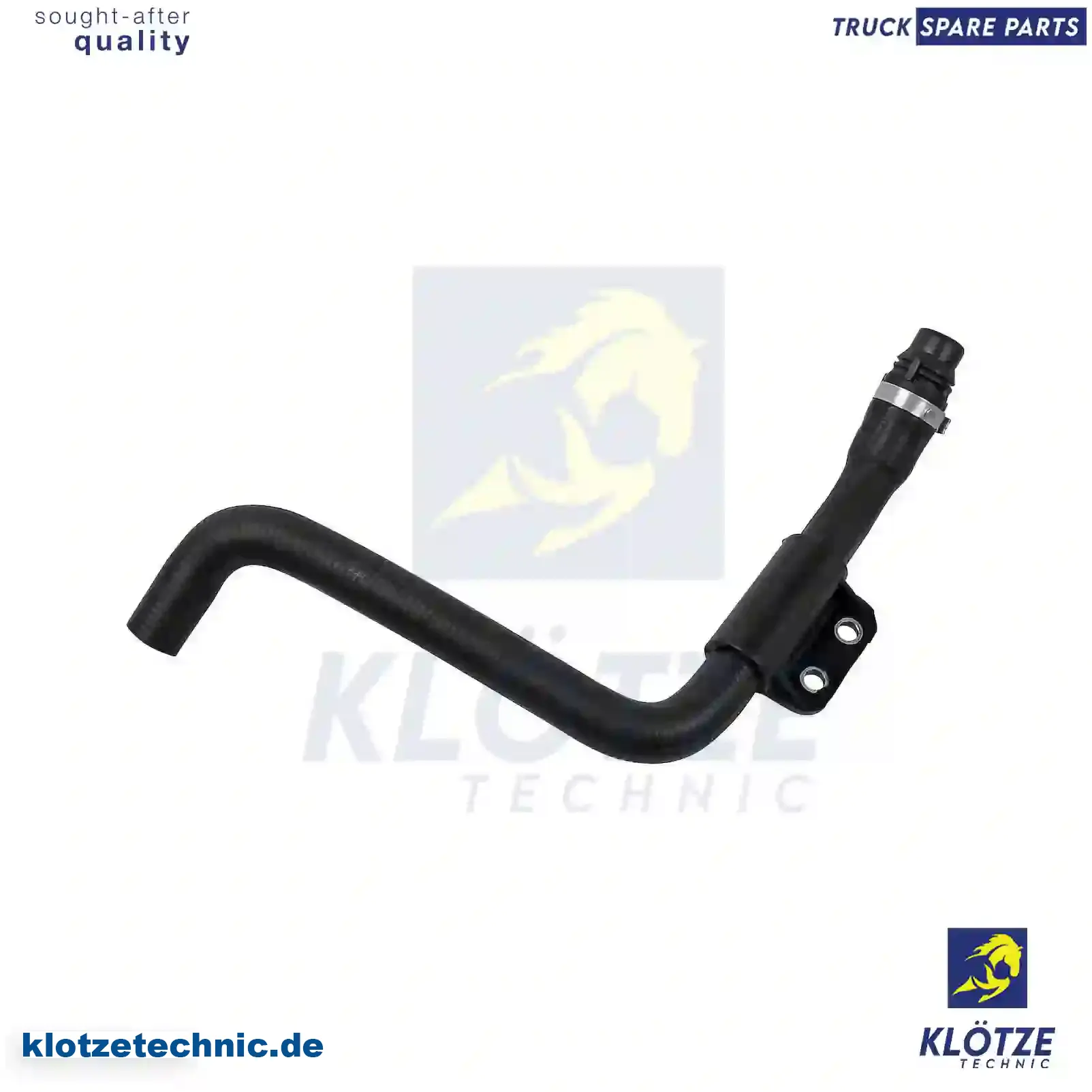 Radiator hose, 1643771 || Klötze Technic