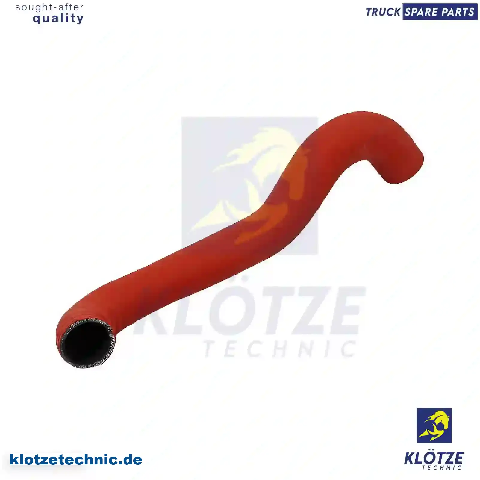 Charge air hose, 504136611, ZG00318-0008 || Klötze Technic