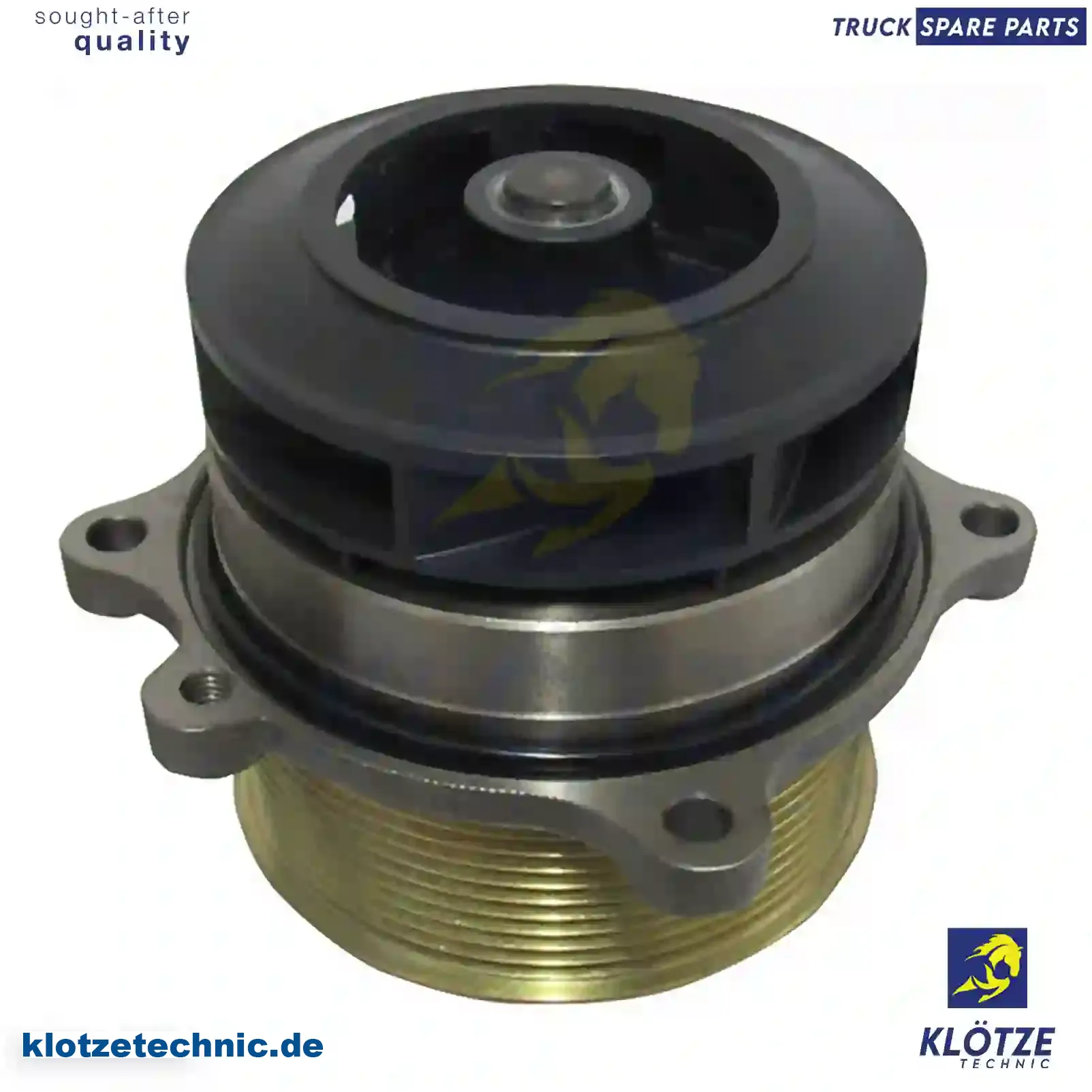 Water pump, 504201935, 5001859590, 5801931331, 99460305, 99483937, ZG00752-0008 || Klötze Technic