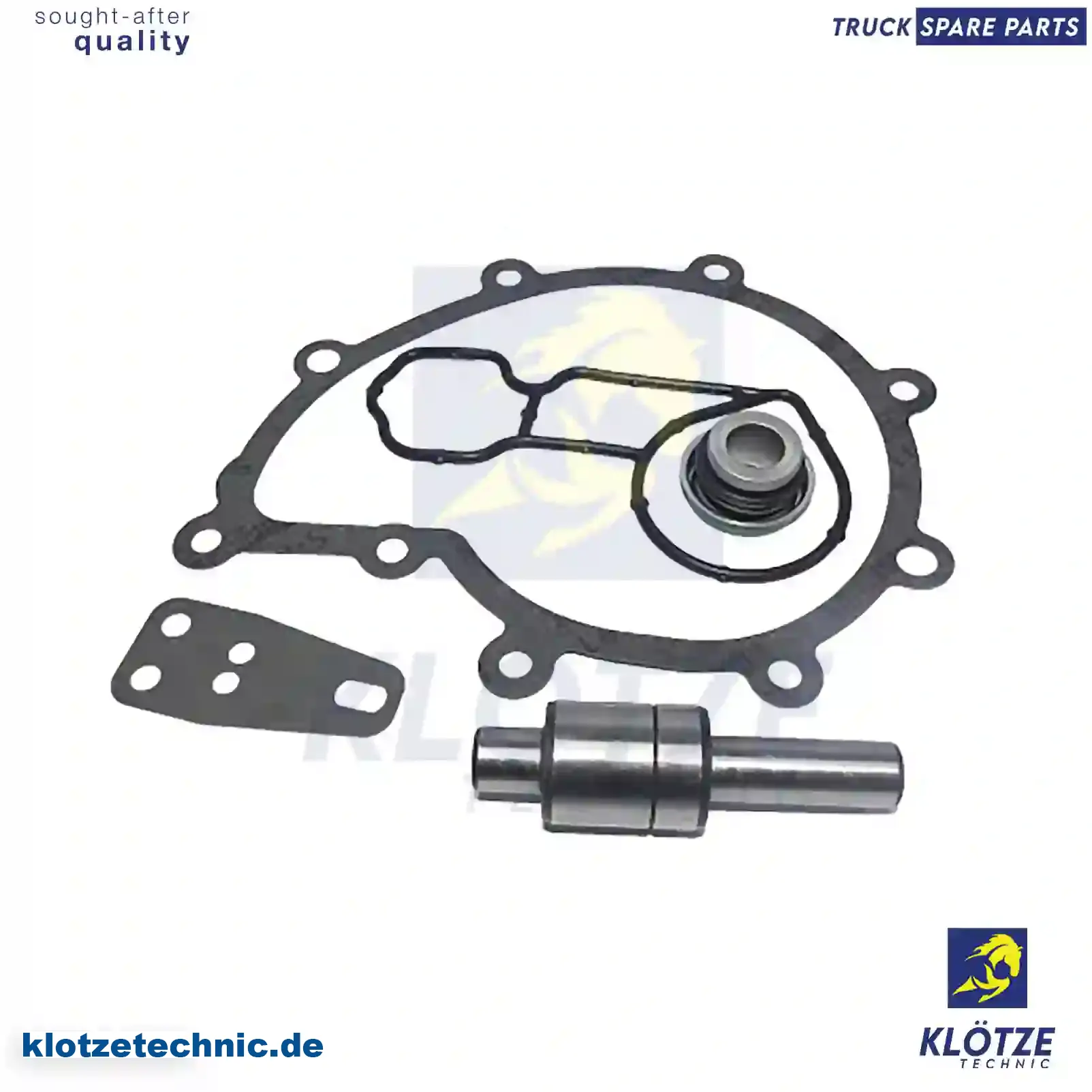 Repair kit, water pump, 551355, 552107, 552127 || Klötze Technic