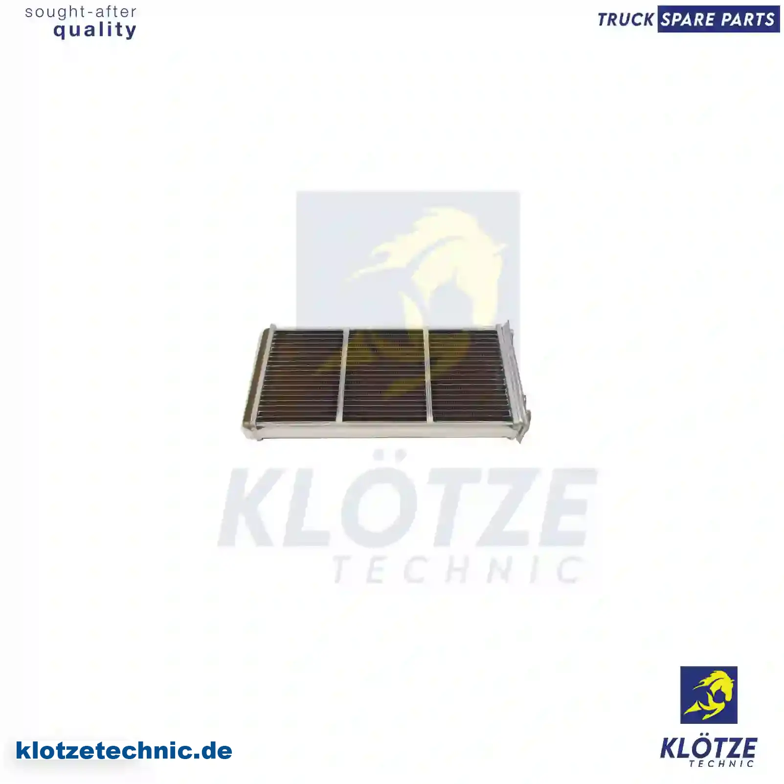 Heat exchanger, 1356366, , || Klötze Technic