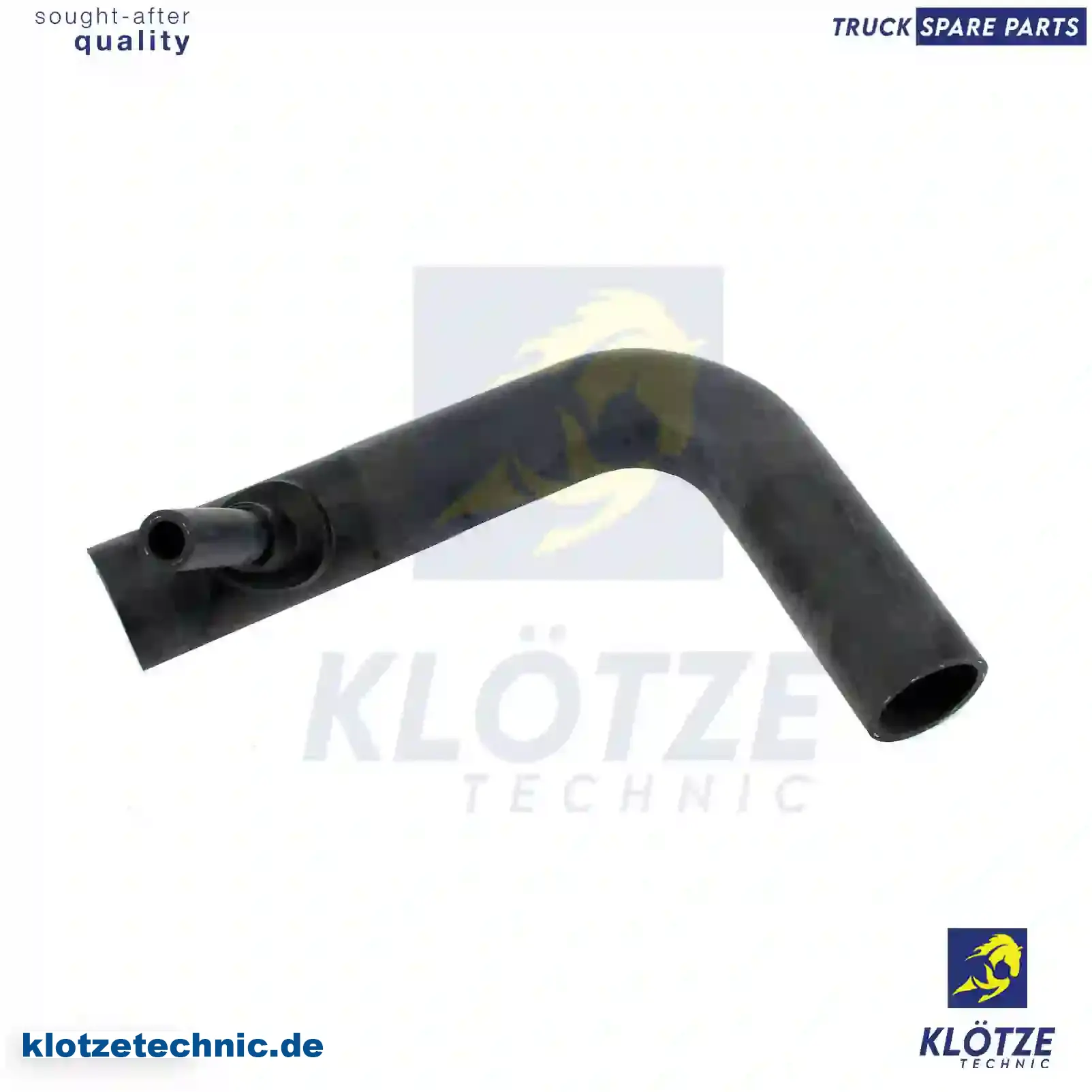 Radiator hose, 81963050088 || Klötze Technic