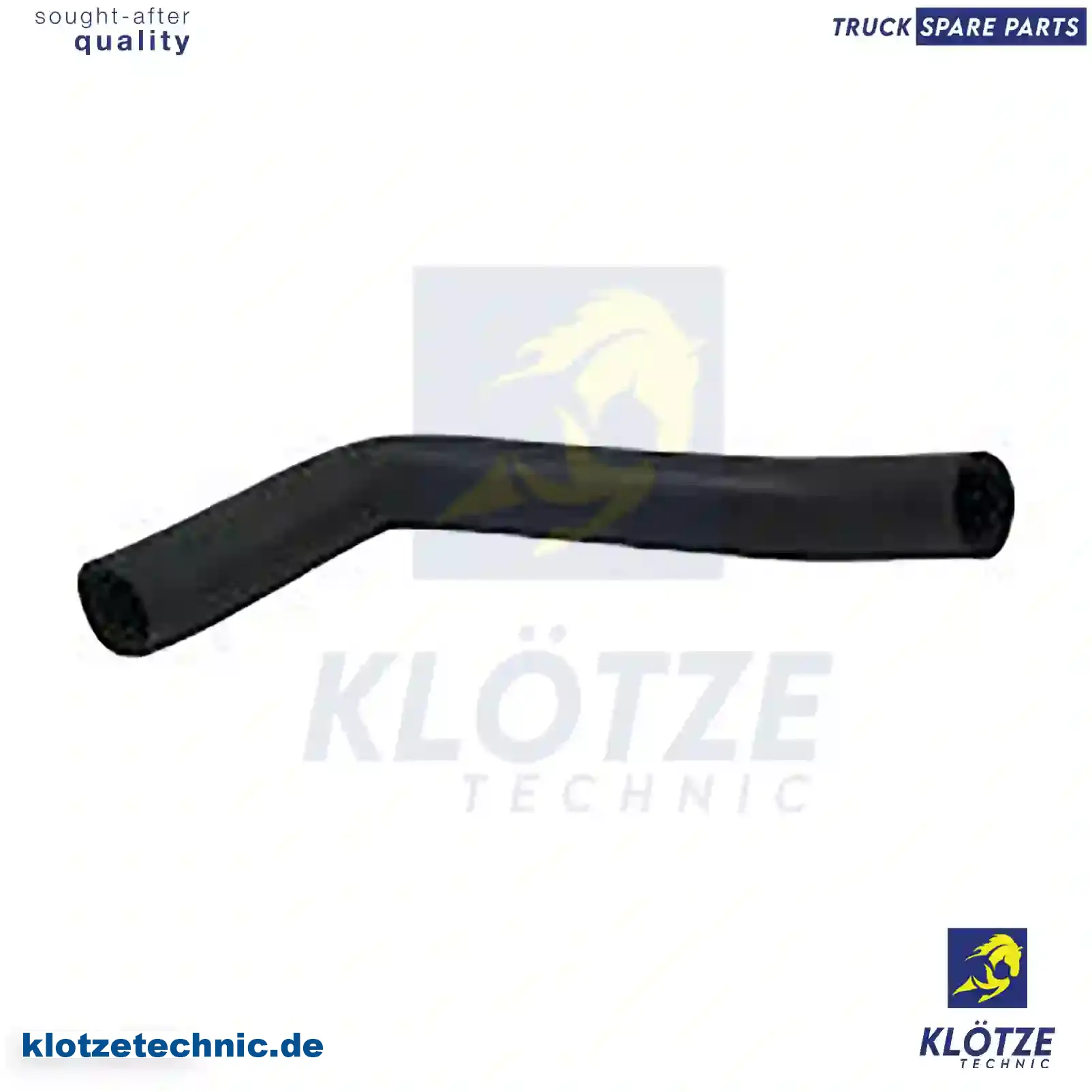 Radiator hose, 81963010893, 8196 || Klötze Technic