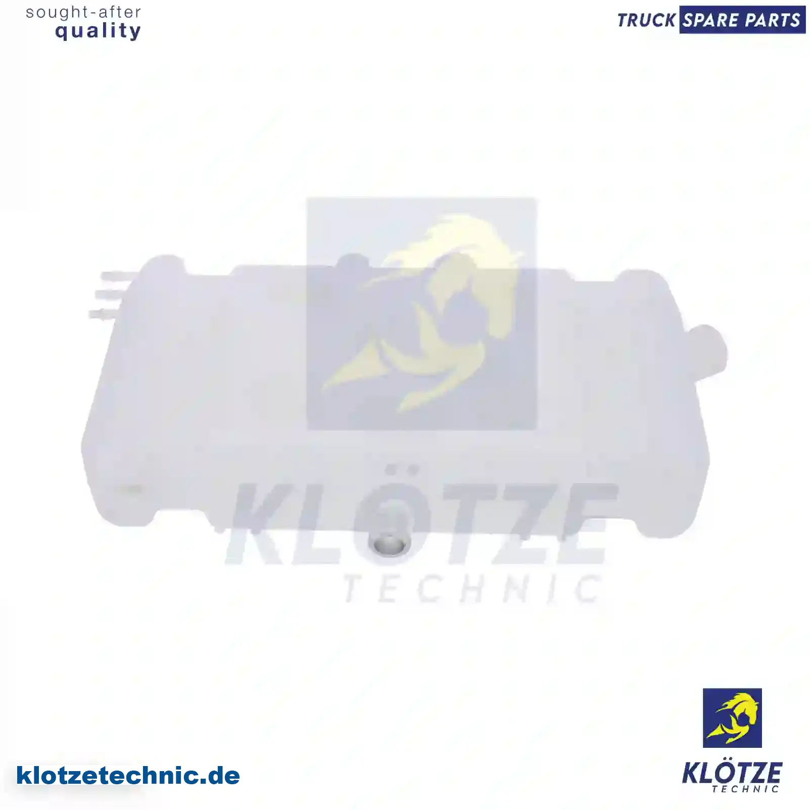 Expansion tank, 20416976, 9519231, ZG00350-0008 || Klötze Technic