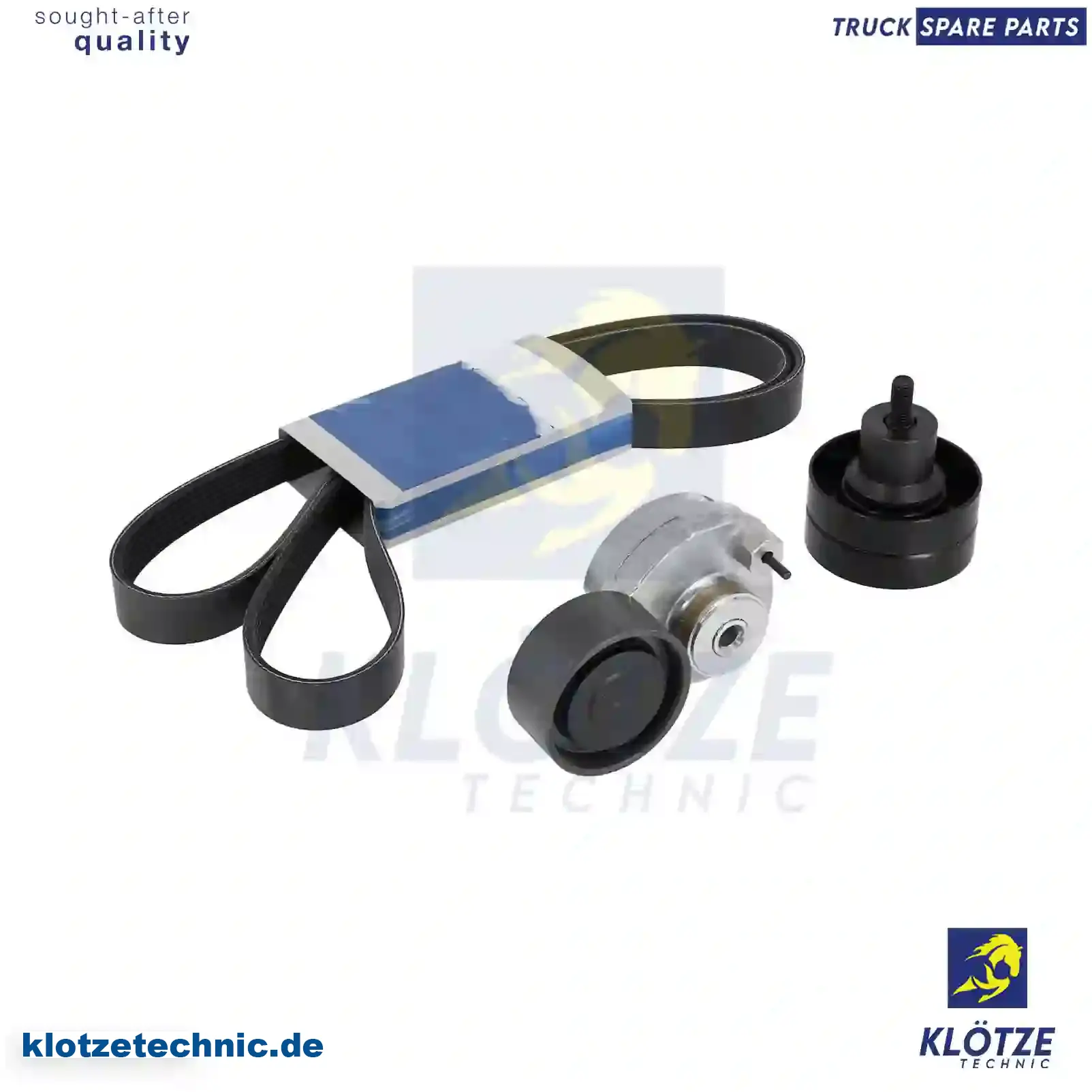 Belt tensioner kit, 1856139, ZG00977-0008, || Klötze Technic