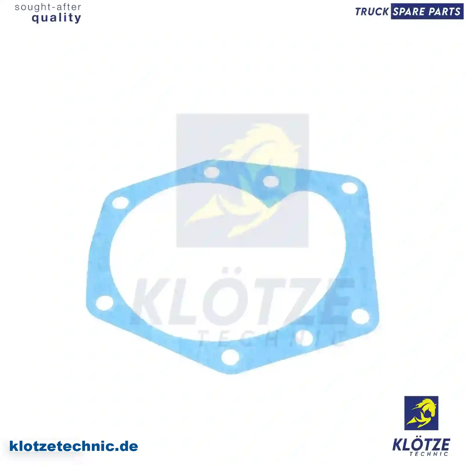 Gasket, water pump, 1384468, 366556, ZG01302-0008 || Klötze Technic