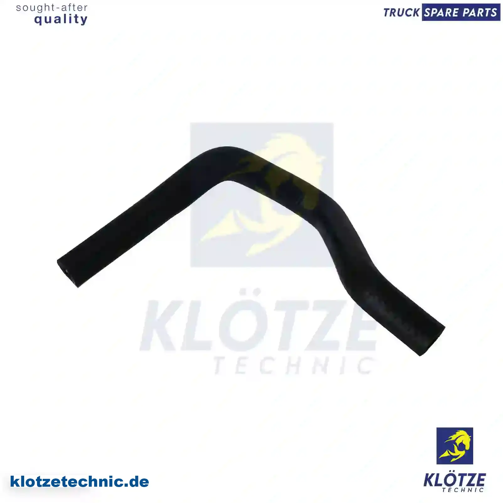 Radiator hose, 1518338 || Klötze Technic