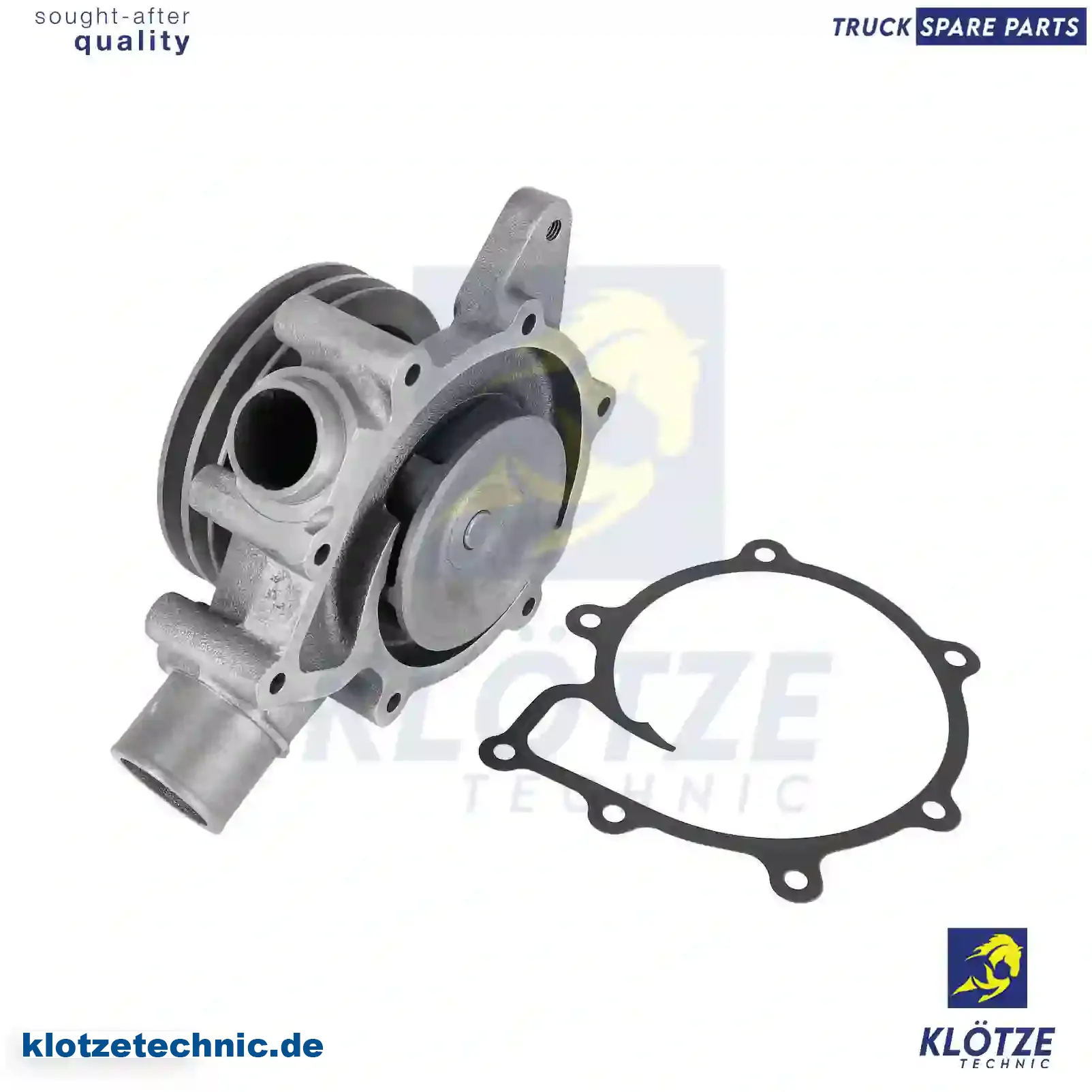 Water pump, with blind plugs, 5001865041, 5010450892, 7422485206 || Klötze Technic