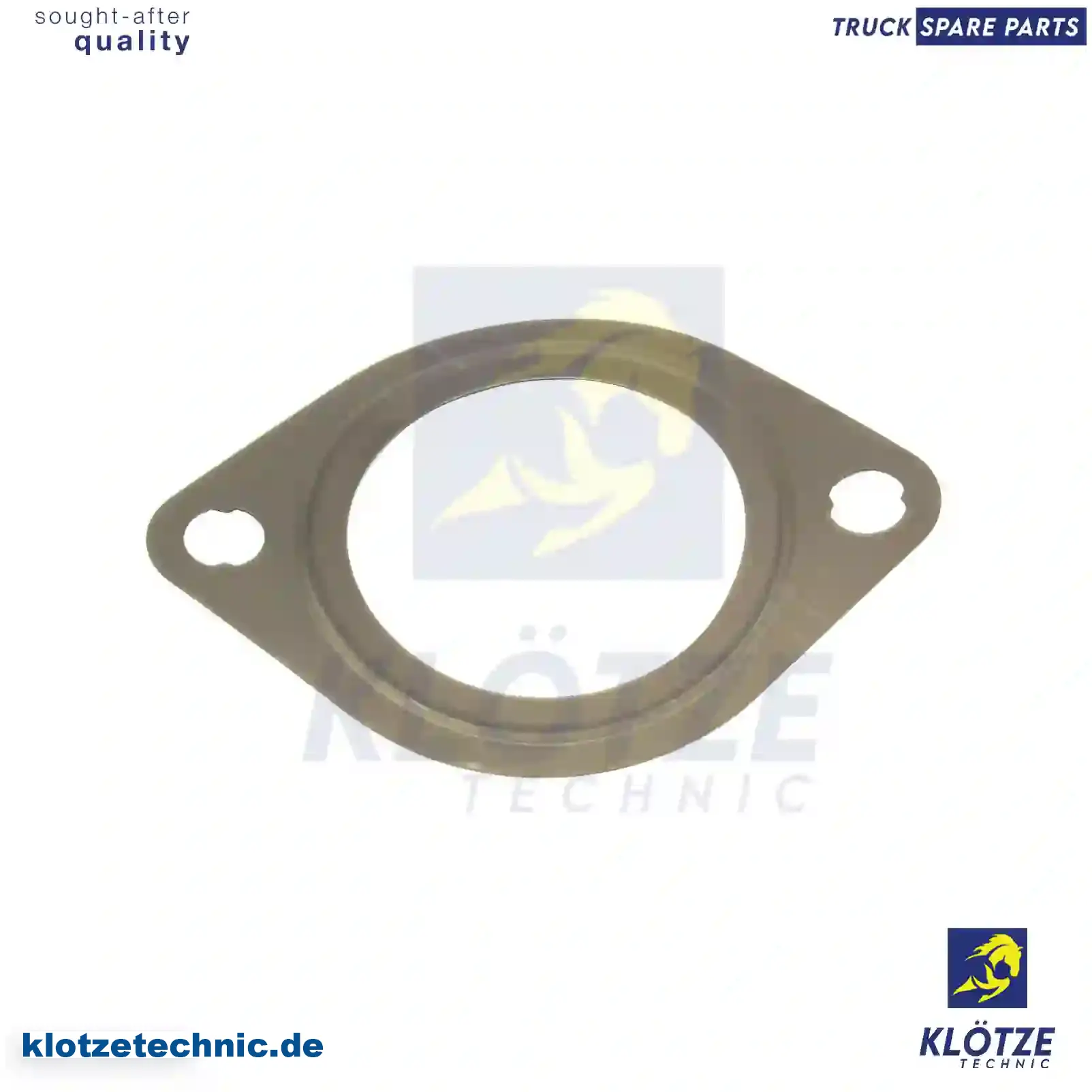 Gasket, cooling water pipe, 7408170514, 8170514, ZG01174-0008 || Klötze Technic