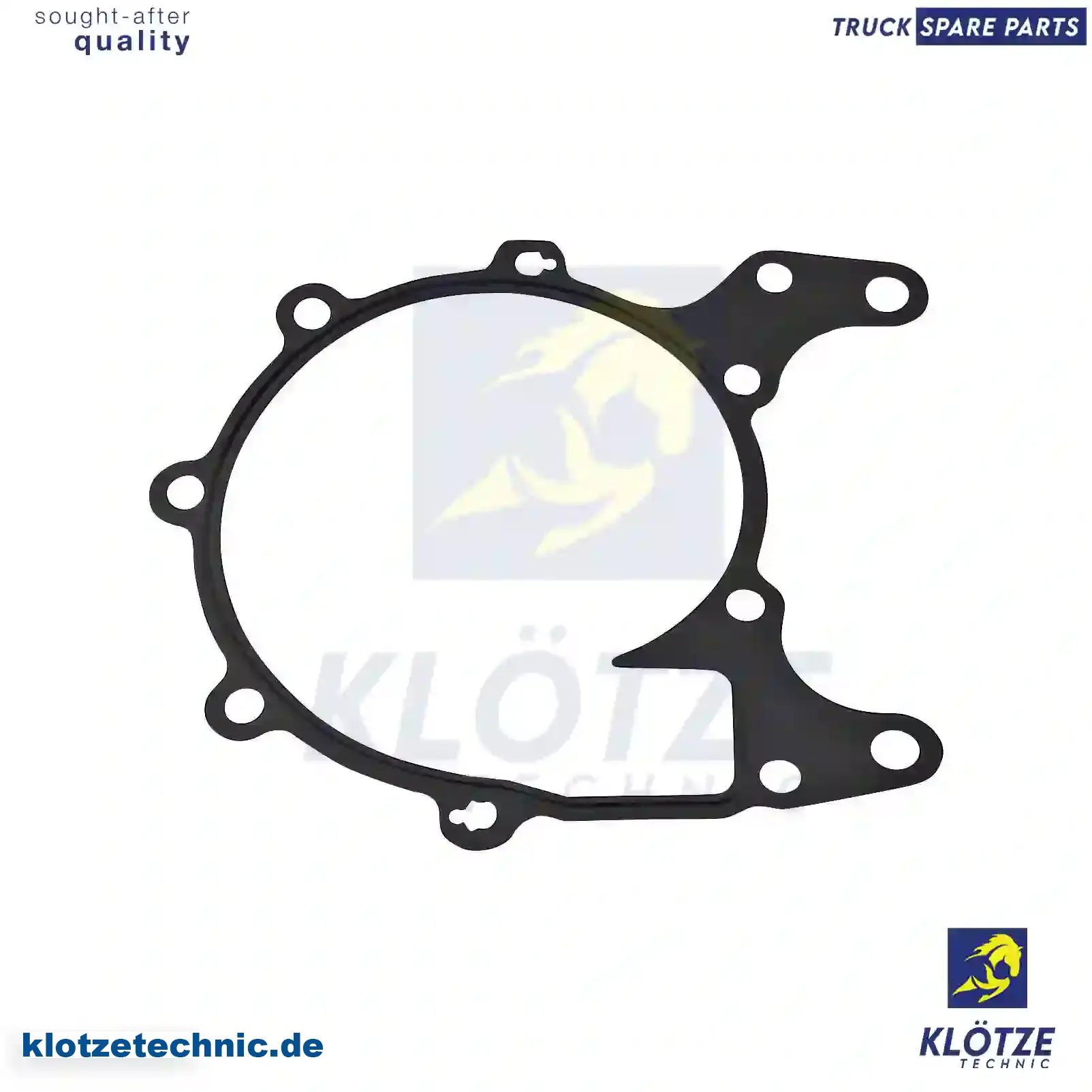 Gasket, water pump, 04900988, 04908611, 04900988, 7420793735, 7421632658, 20793735, 21632658, ZG01312-0008 || Klötze Technic