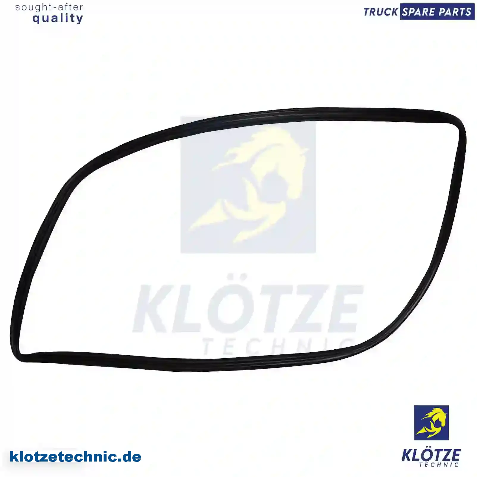 Rubber ring, for fan, 7401674444, 16744 || Klötze Technic