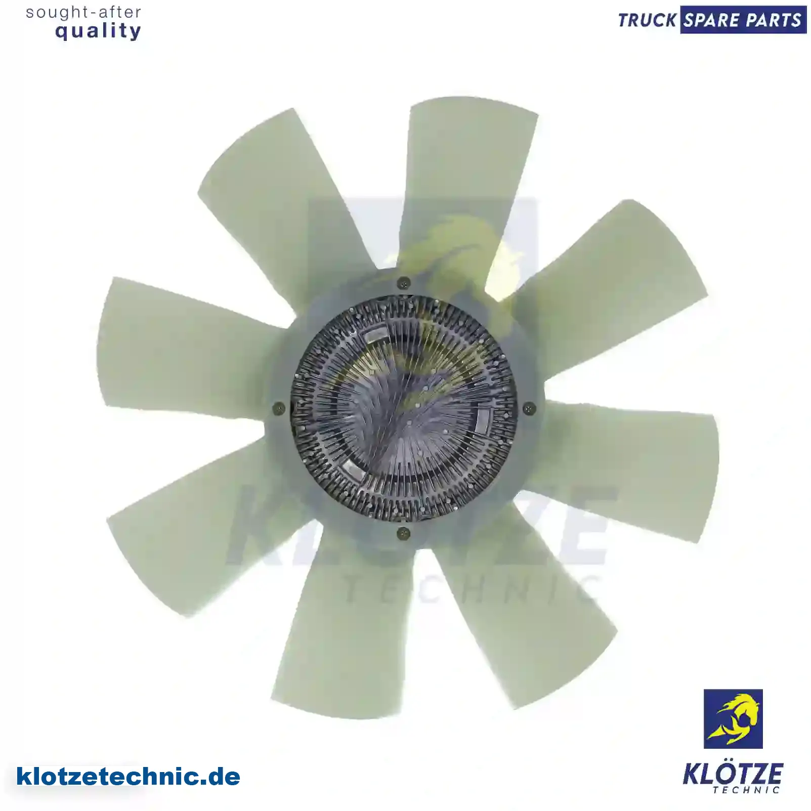 Fan with clutch, 7420981231 || Klötze Technic