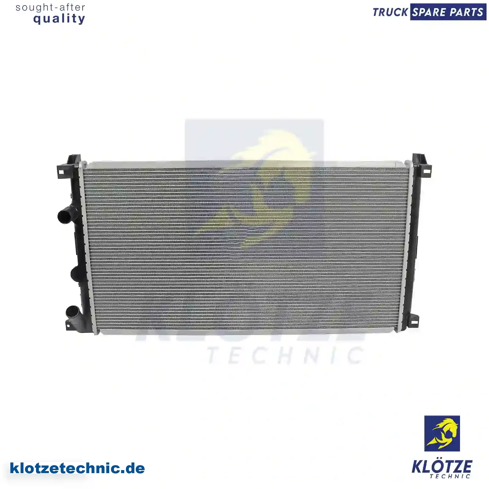 Radiator, 9161436, 9198670, 4501136, 4502434, 7701043670, 7701046209, 7701499796 || Klötze Technic