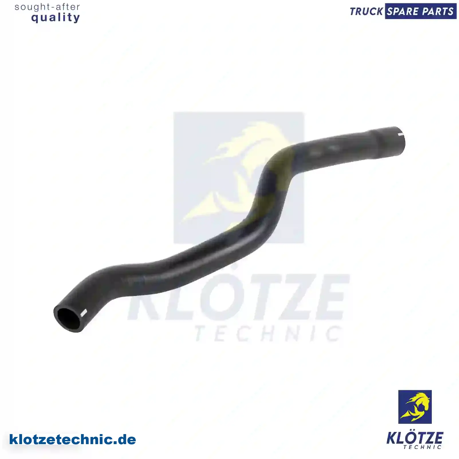 Radiator hose, 5010453343, ZG00632-0008 || Klötze Technic