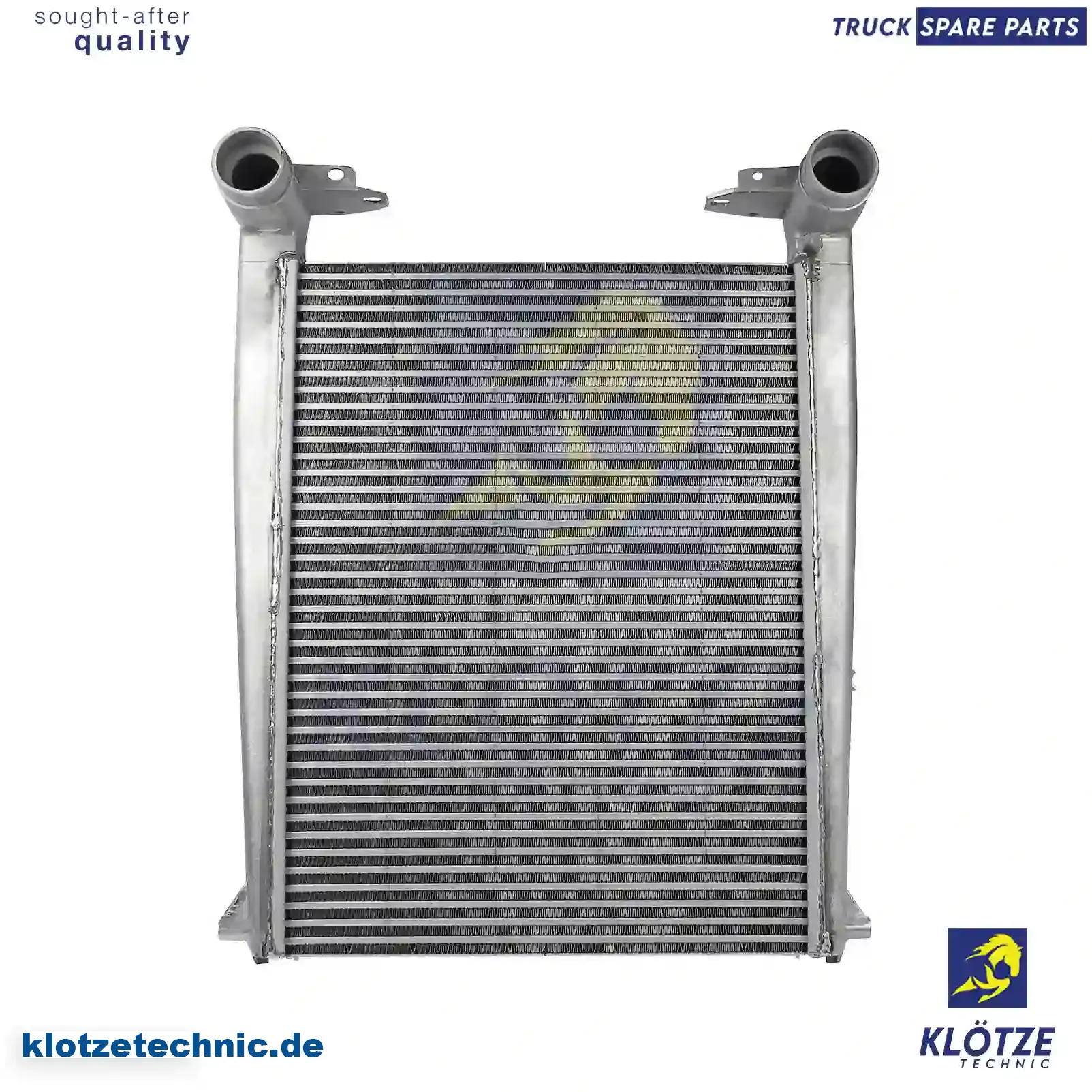 Intercooler, 5010514245, 5006009388, 5006009388, 10331001, K01899990, 5001839156, 5001858497, 5001858498, 5001858499, 5001859155, 5001859156, 5001859157, 5010315735, 5010514245 || Klötze Technic