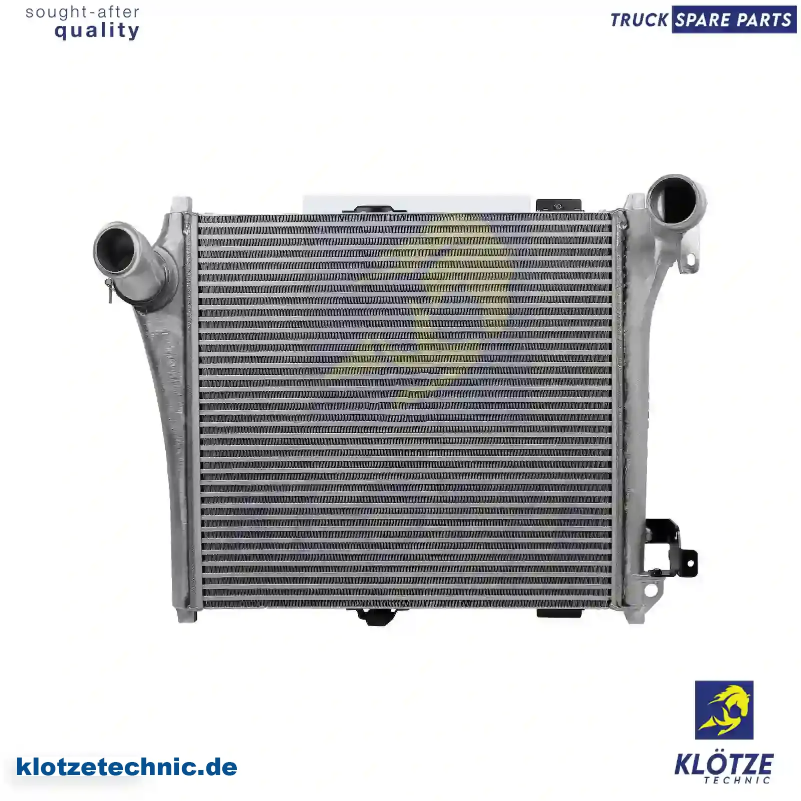 Intercooler, 5001873728, 5001873734, 7420810106, 7420810113, 7420968088, 7420968089, 20810109, 20810111, 20968094, 20968099, 85000663 || Klötze Technic