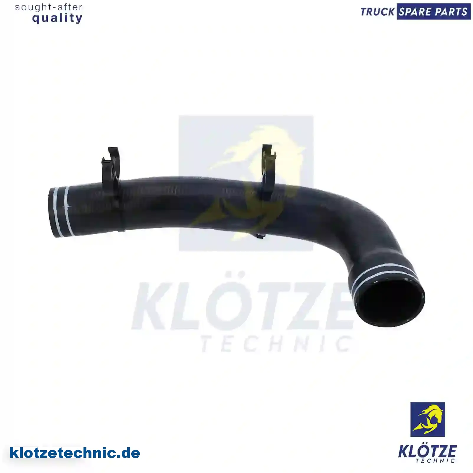 Radiator hose, 5010619238, 74822 || Klötze Technic