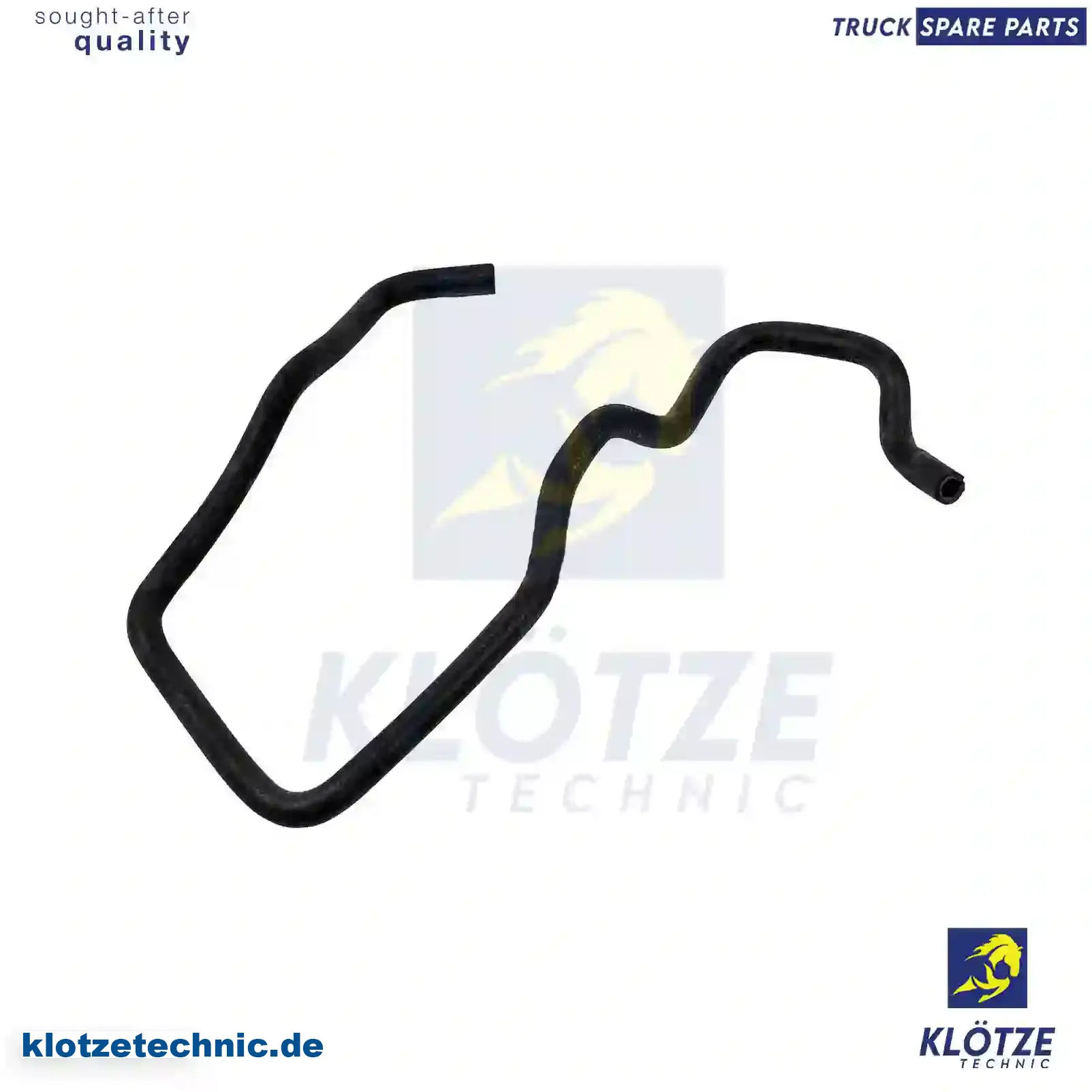 Radiator hose, 9121097, 4405264, 8200199020 || Klötze Technic