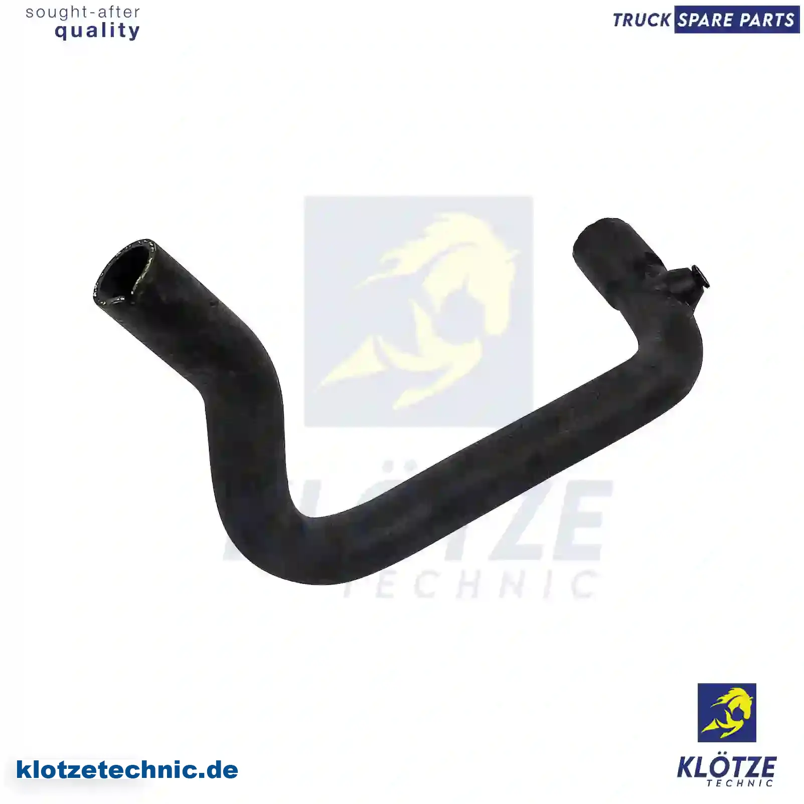 Radiator hose, 9160377, 4500077, 7700302001 || Klötze Technic