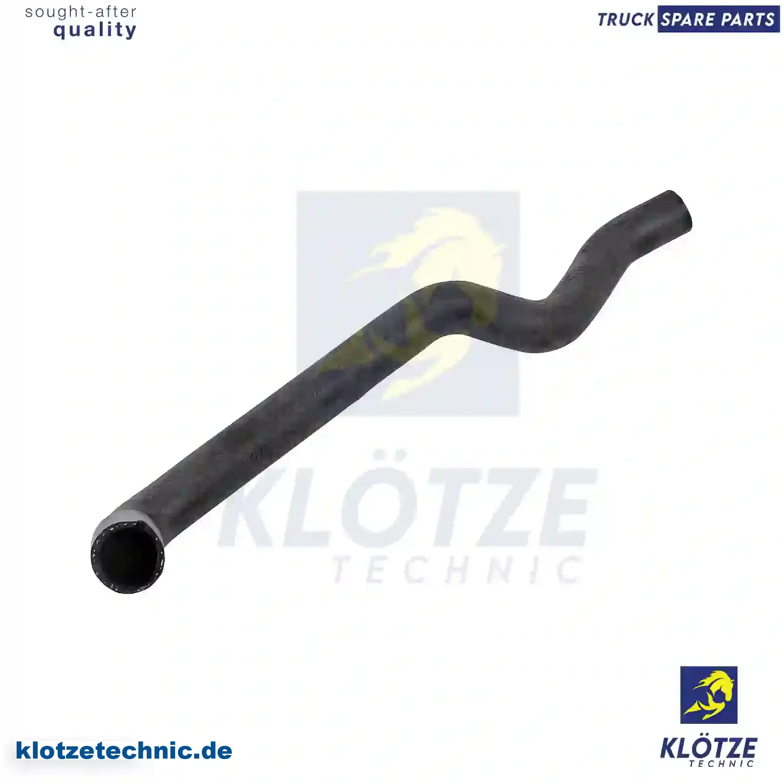 Radiator hose, 9160412, 4500112, 7700302225 || Klötze Technic