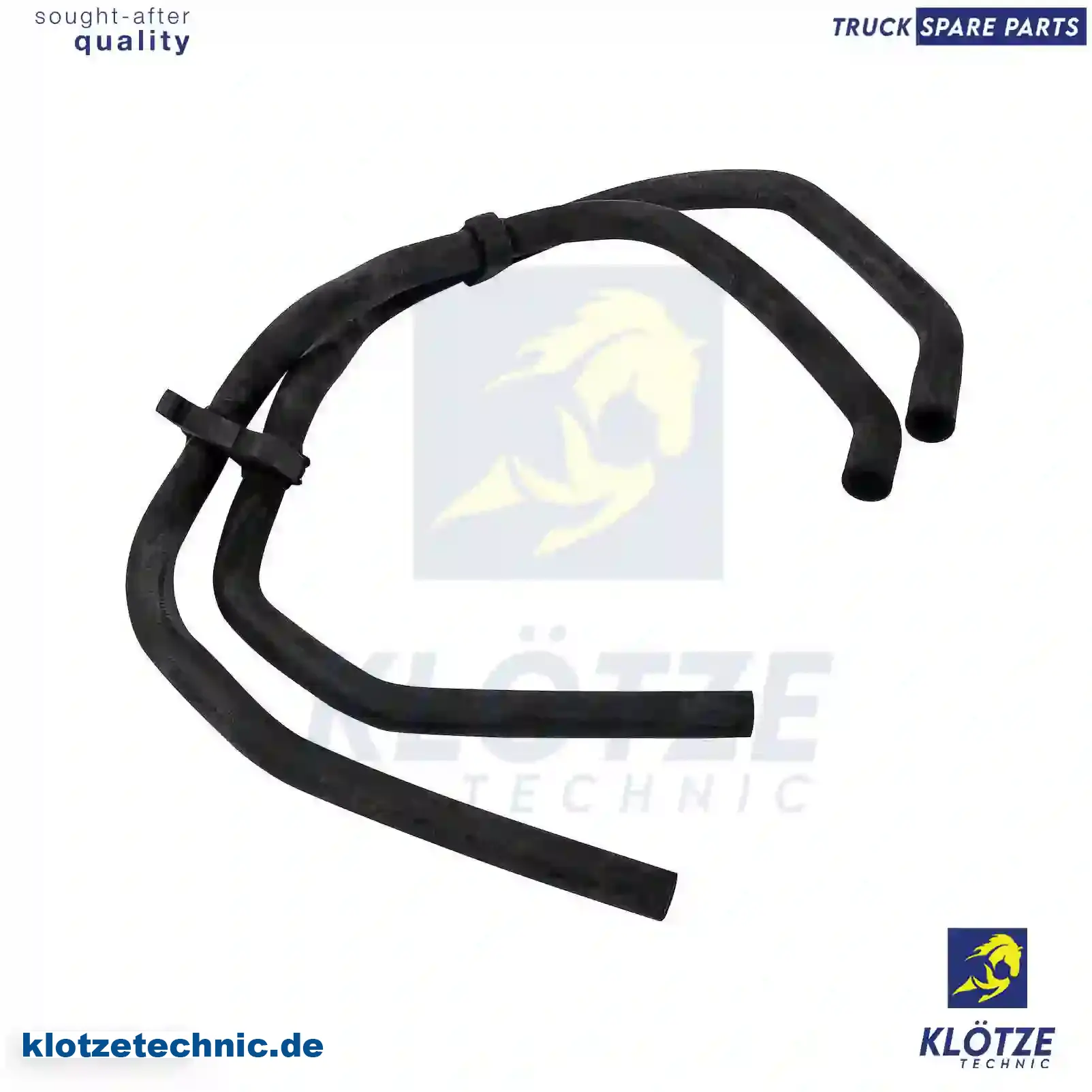 Radiator hose, 9160473, 4500173, 7700308664 || Klötze Technic