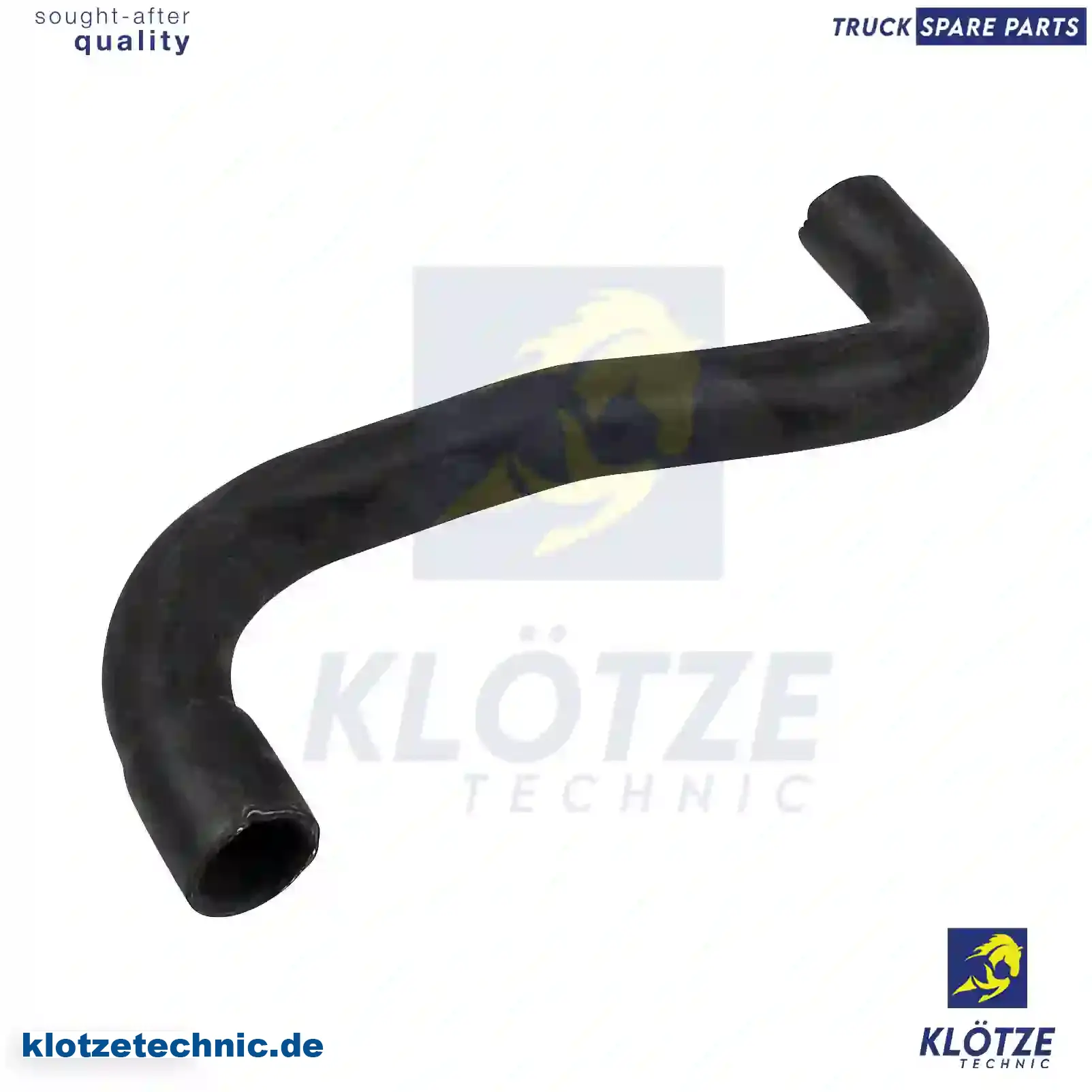 Radiator hose, 9160376, 4500076, 7700302000 || Klötze Technic