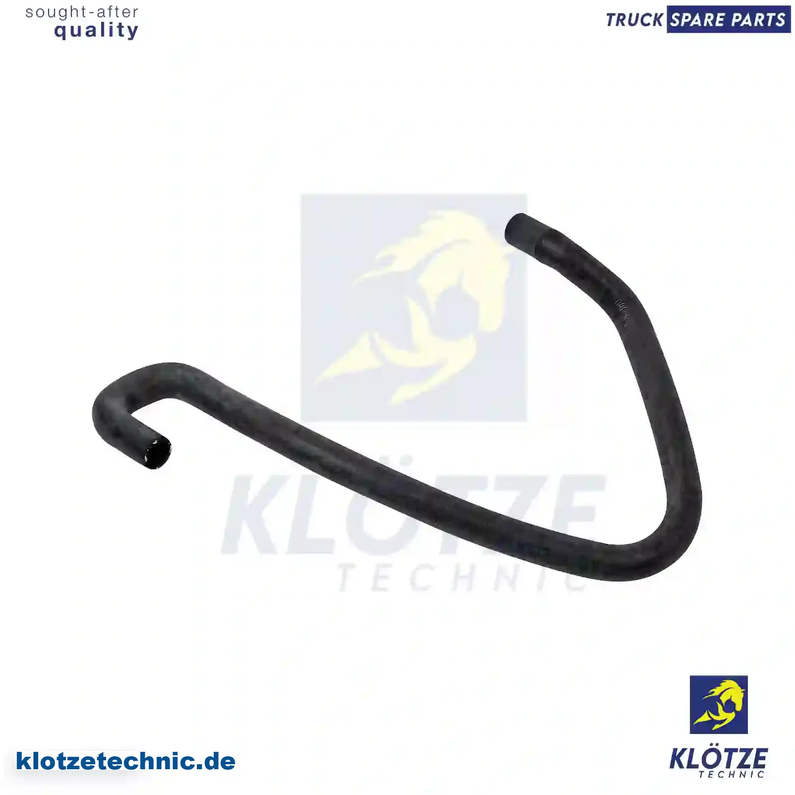 Radiator hose, 9160379, 4500079, 7700302006 || Klötze Technic