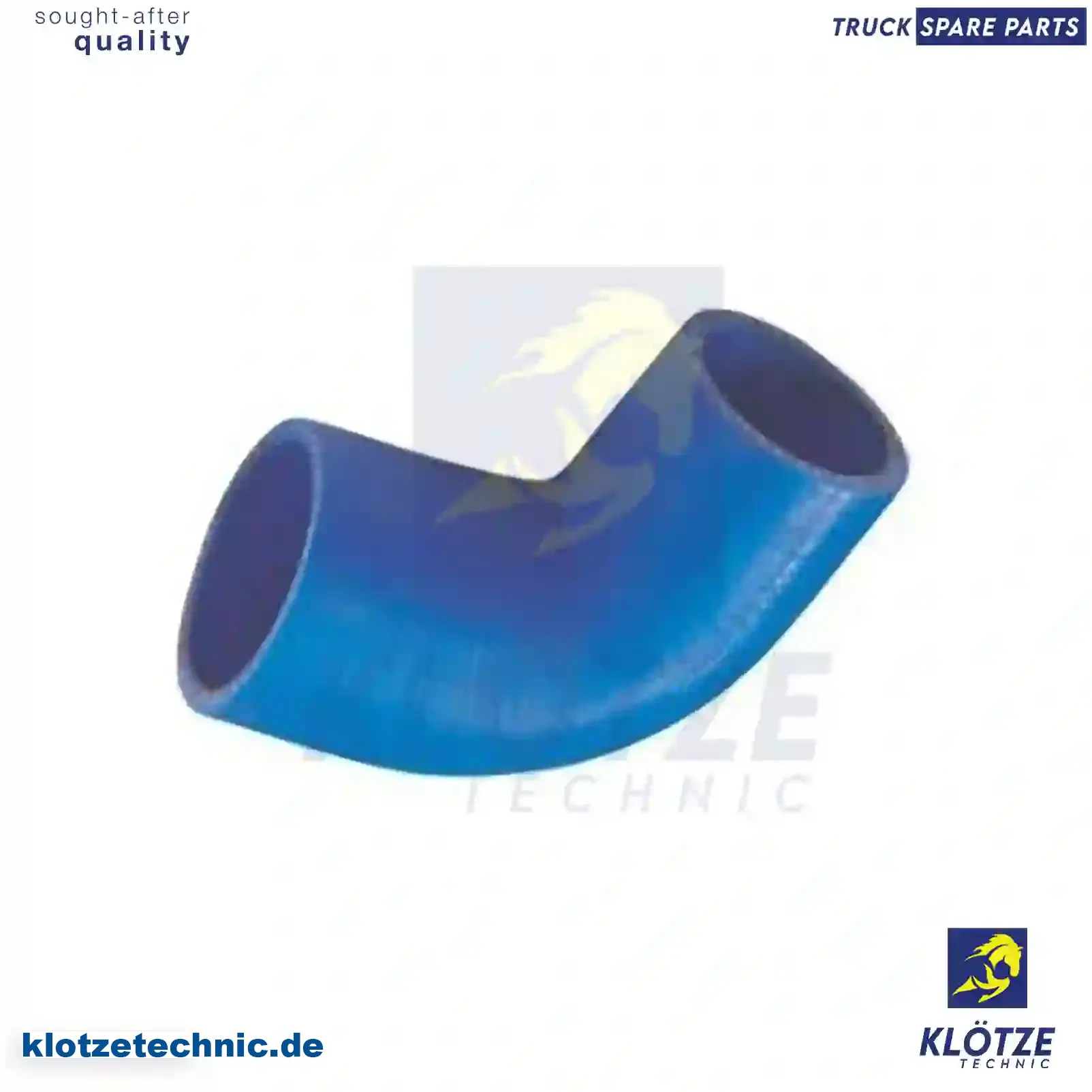 Radiator hose, 500333973, ZG00637-0008 || Klötze Technic