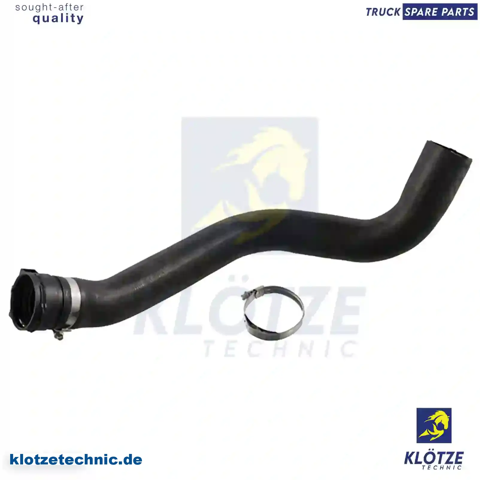 Radiator hose, 41218703, ZG00639-0008 || Klötze Technic