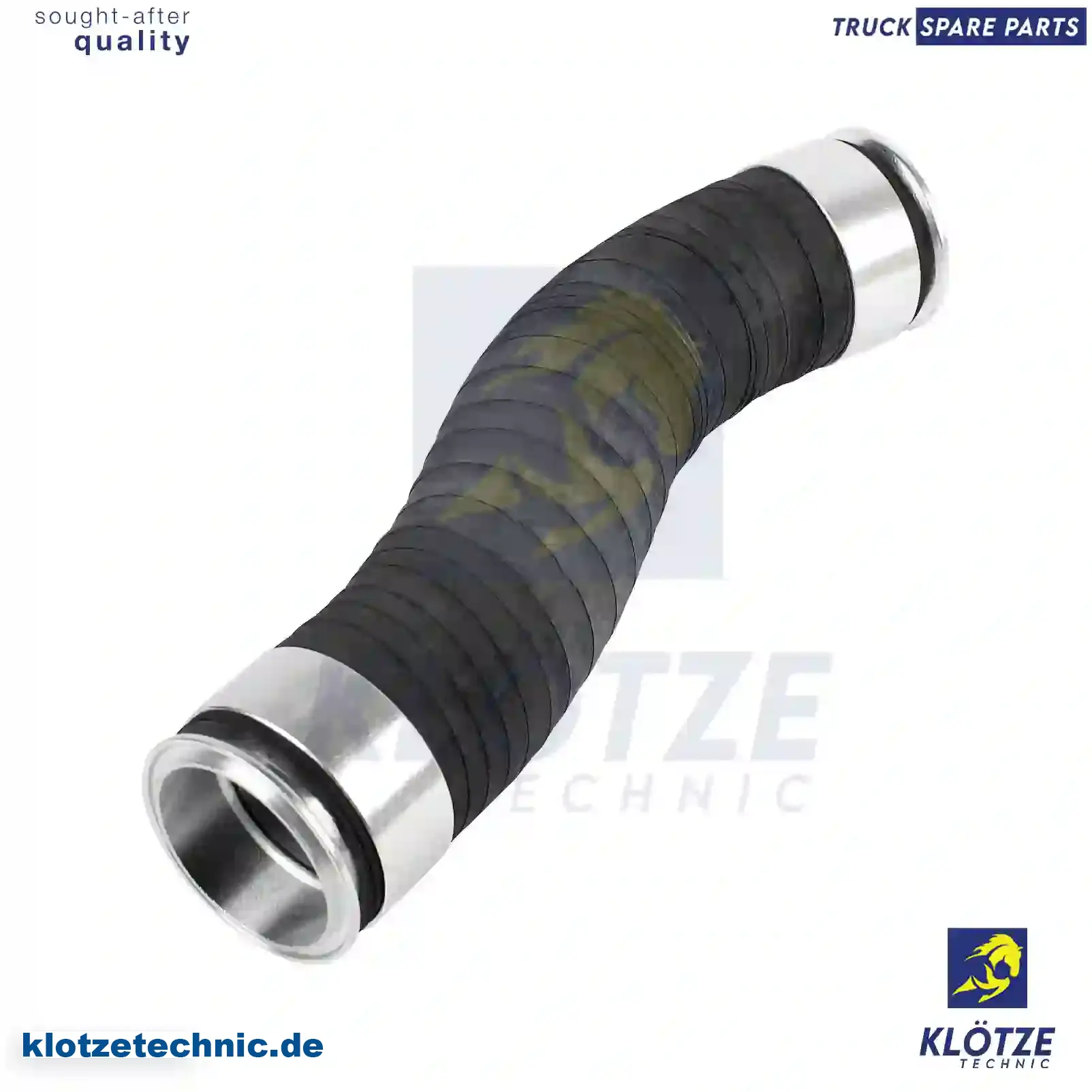 Charge air hose, 1660277, 1676216 || Klötze Technic