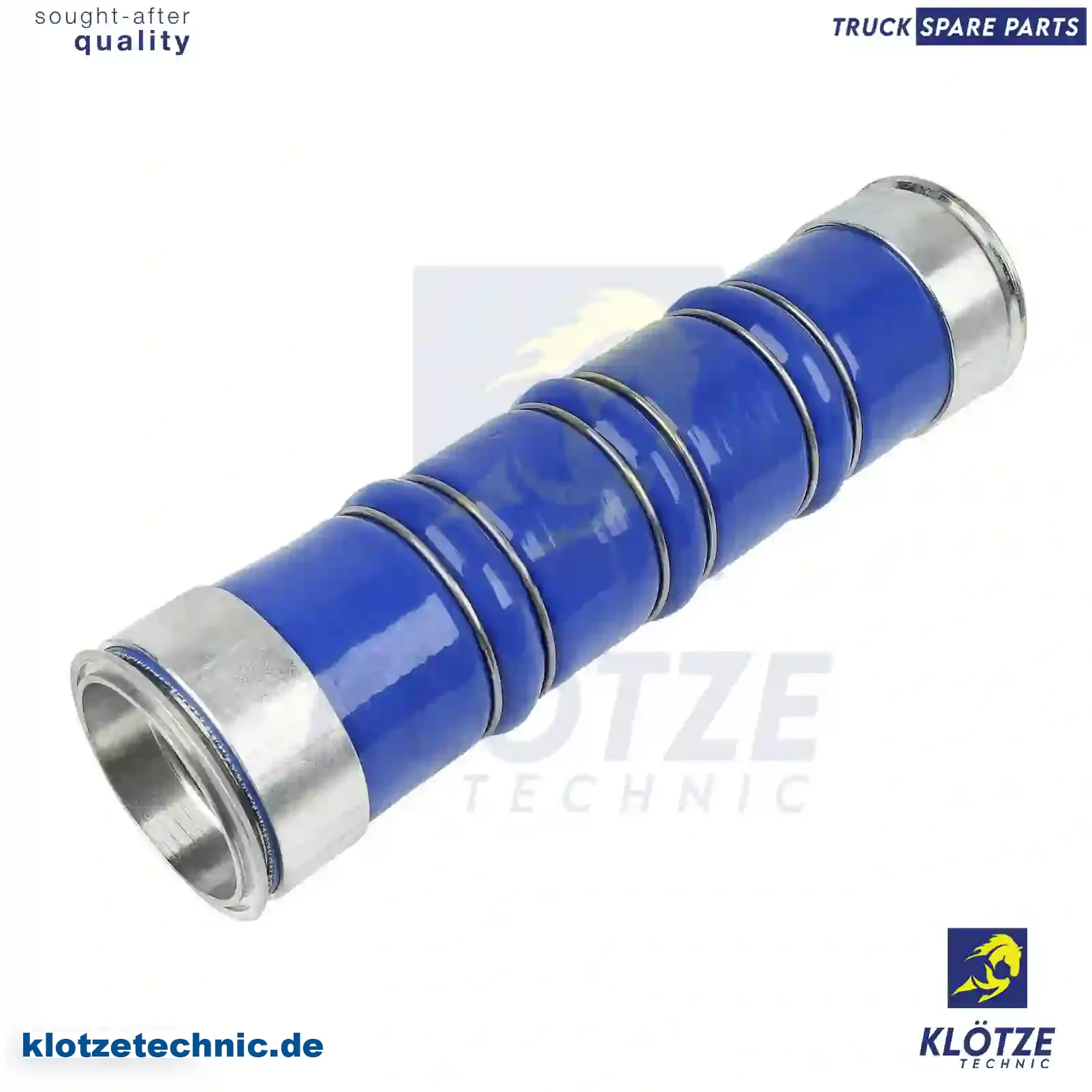 Charge air hose, 1665556, 20574218, 20587679, 8149800, ZG00290-0008 || Klötze Technic