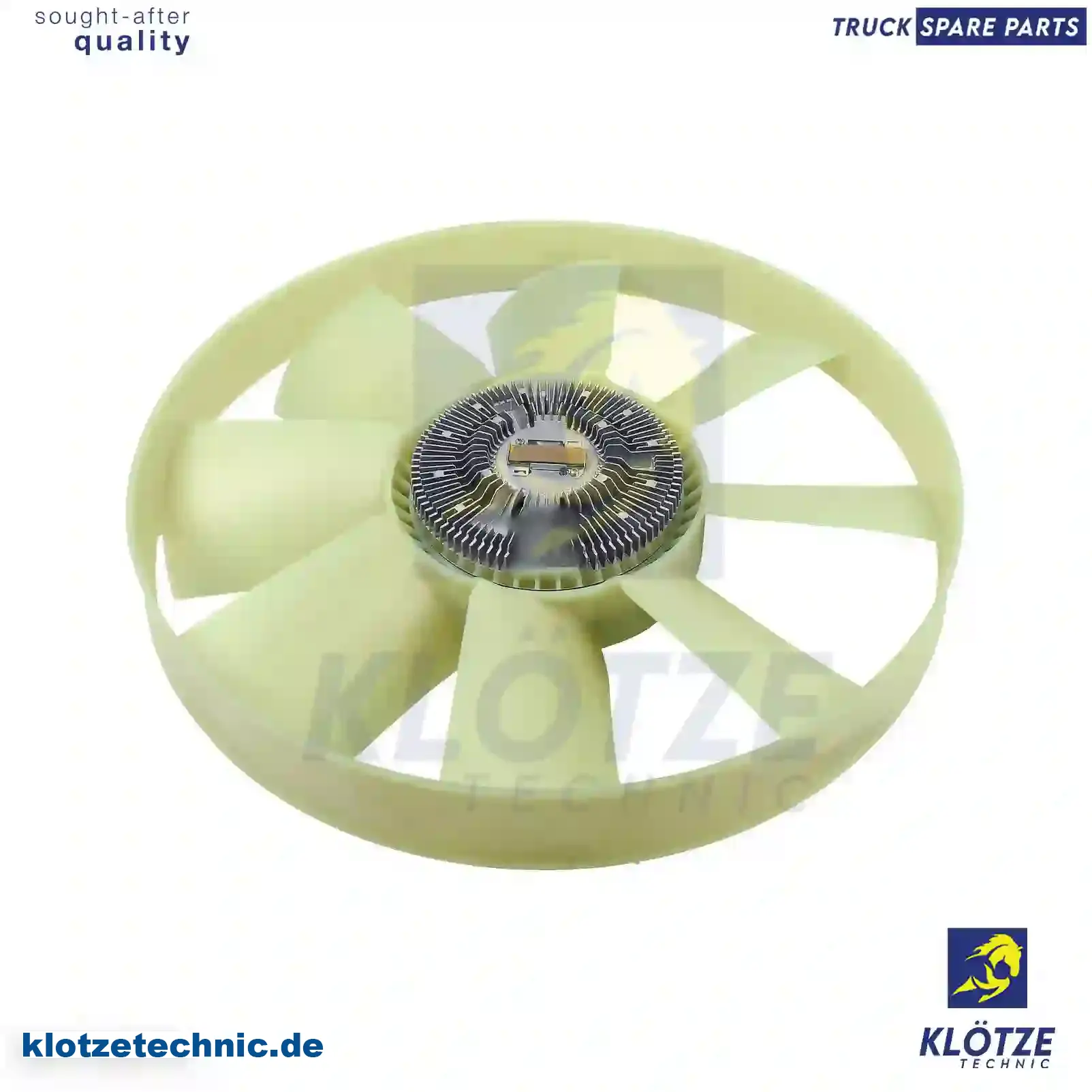 Fan with clutch, 98443042 || Klötze Technic