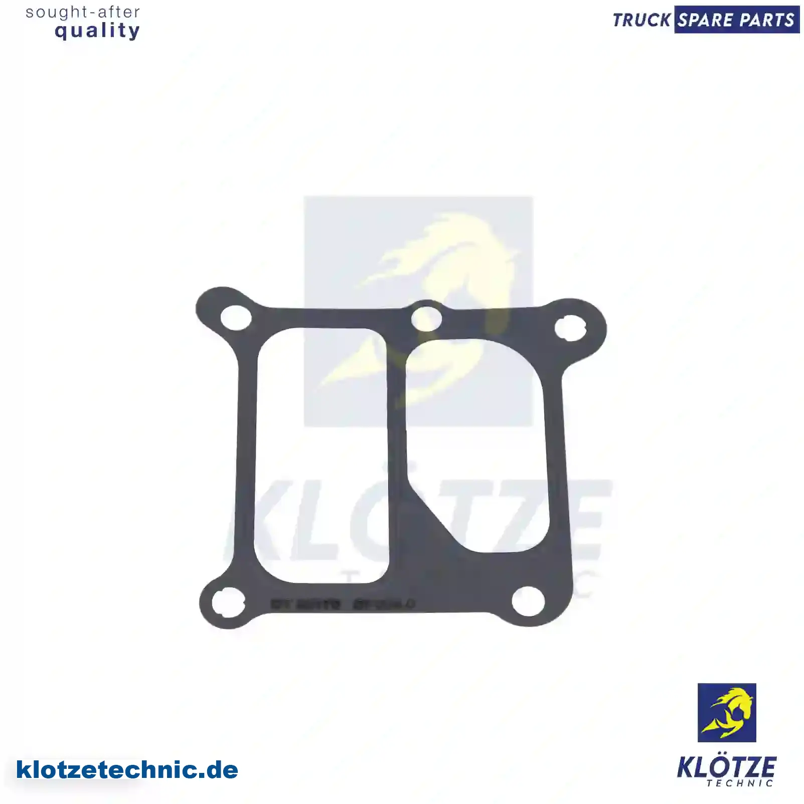 Gasket, cooling water pipe, 7403161465, 3161465, ZG01173-0008 || Klötze Technic