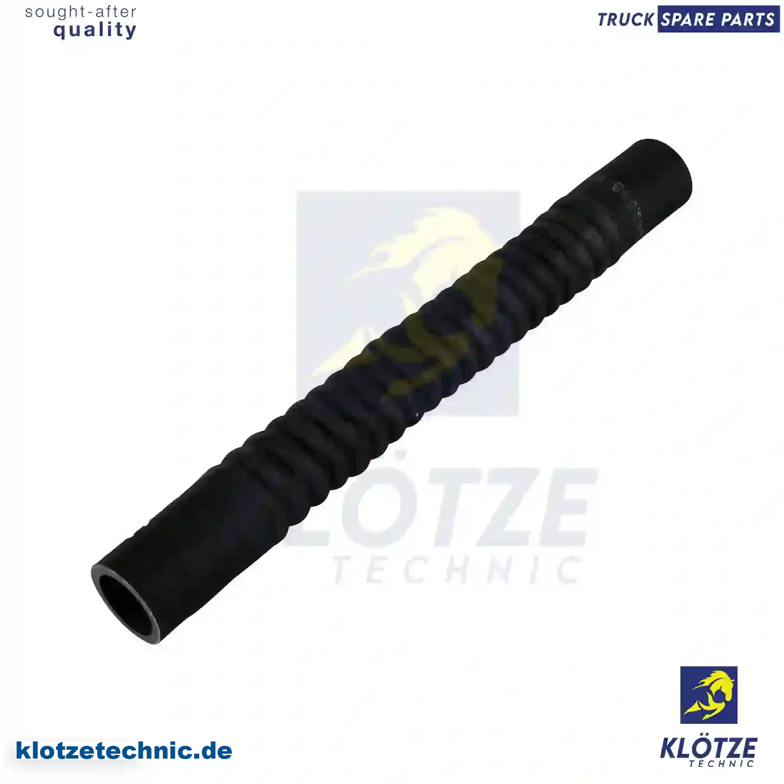 Radiator hose, 270142, 1542598, ZG00553-0008 || Klötze Technic