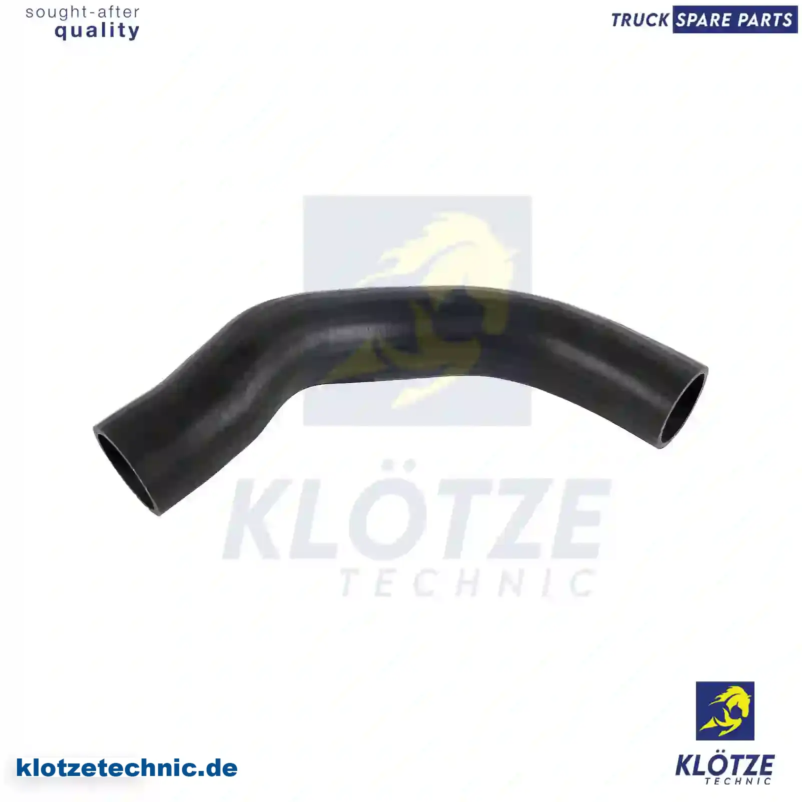 Radiator hose, 1665940, 20542199, ZG00555-0008 || Klötze Technic