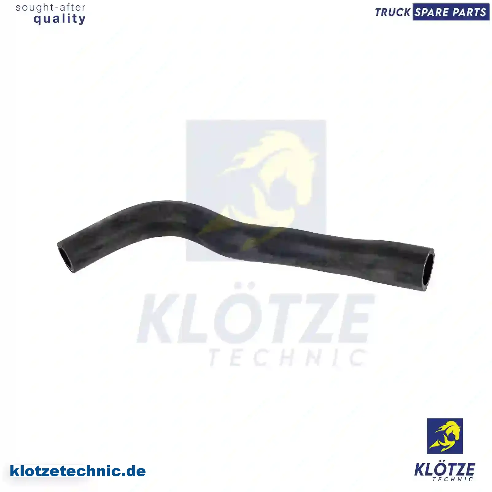 Radiator hose, 1664112, ZG00557-0008 || Klötze Technic