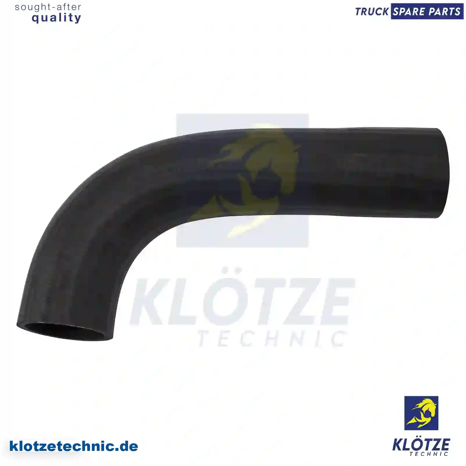 Radiator hose, 1665571, ZG00565-0008 || Klötze Technic