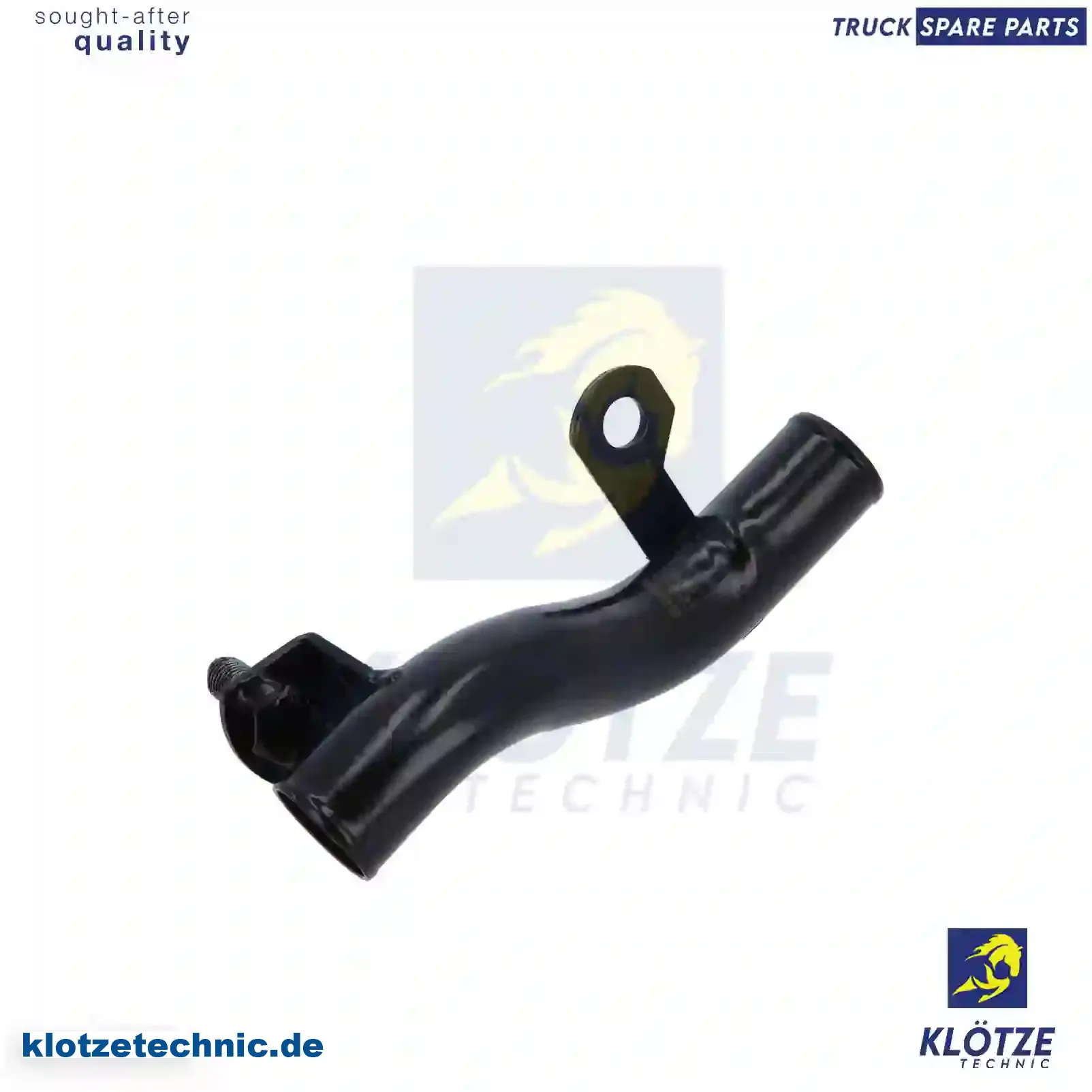 Cooling water pipe, 1665278, ZG00342-0008 || Klötze Technic