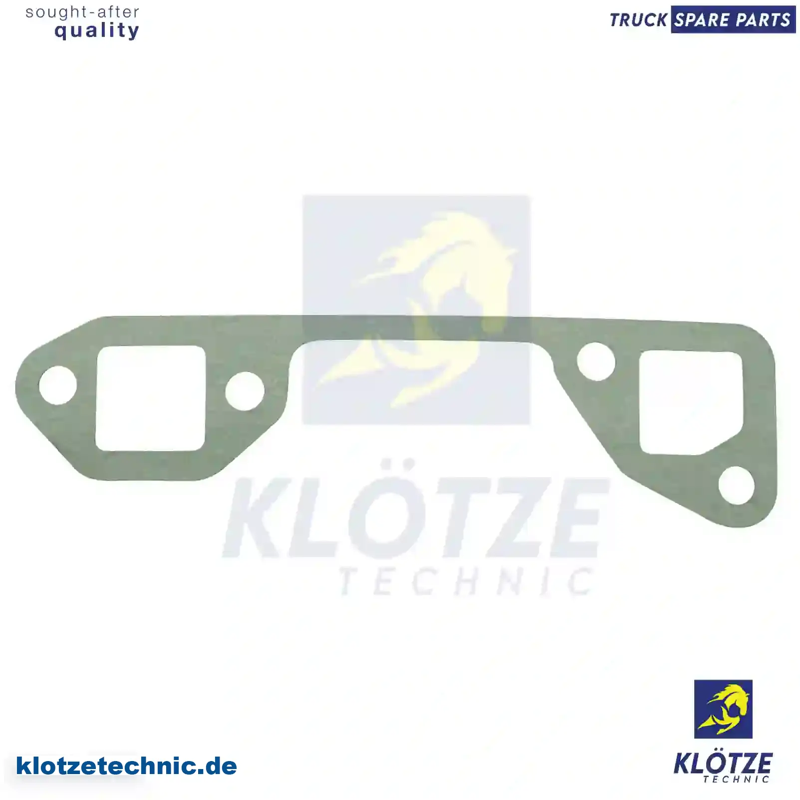 Gasket, coolant pipe, 51069030030 || Klötze Technic