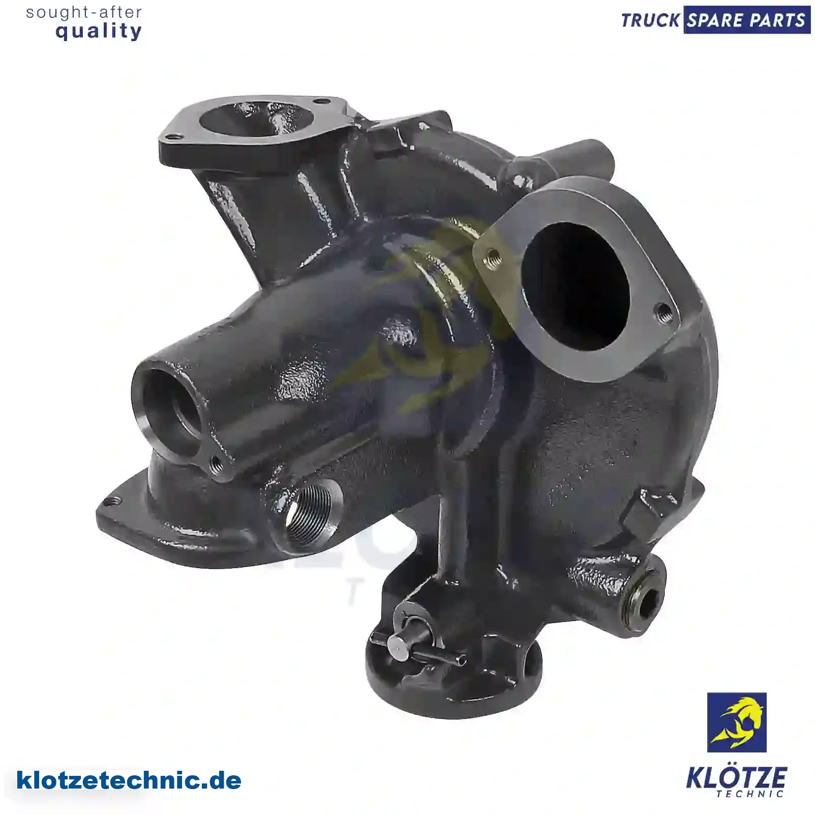 Water pump housing, 7420713789, 20713789, 8170312, ZG00780-0008 || Klötze Technic