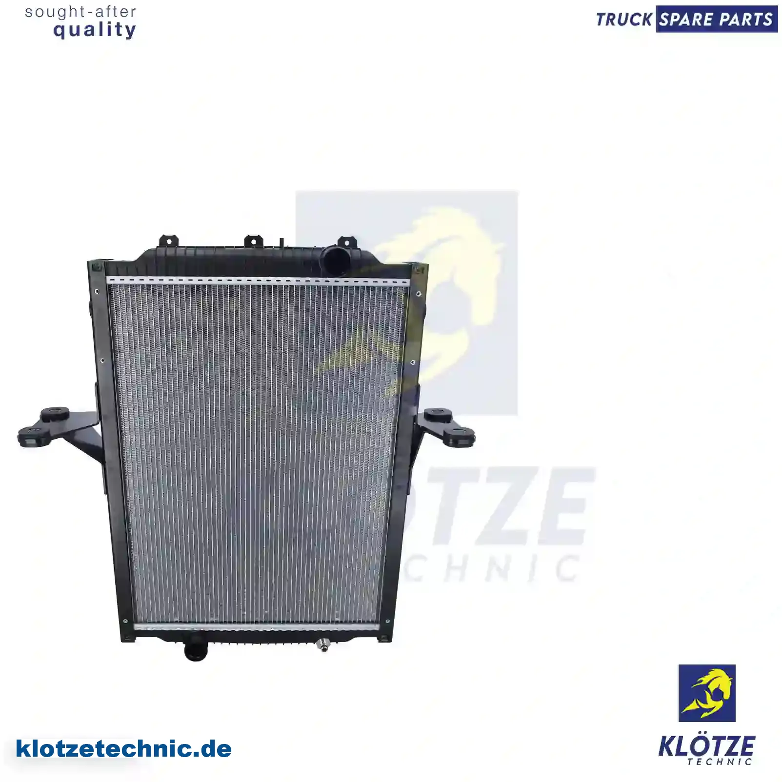 Radiator, 7421675258, 21675277, || Klötze Technic