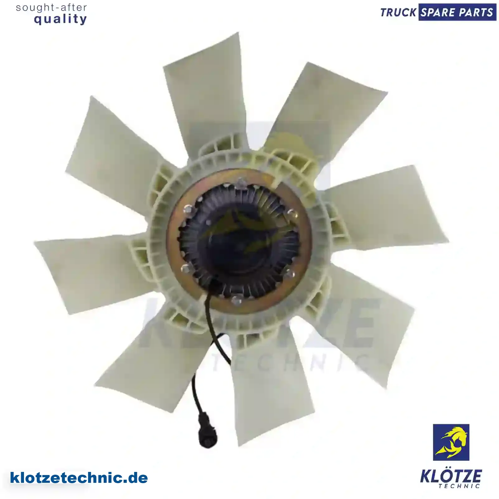 Fan with clutch, #YOK || Klötze Technic